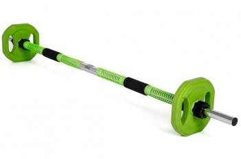 Lebert SRT Barbell with Spring Technology - Adjustable Strength Training Bar for Home & Gym Workouts - Perfect for Weightlifting, CrossFit, and Functional Fitness