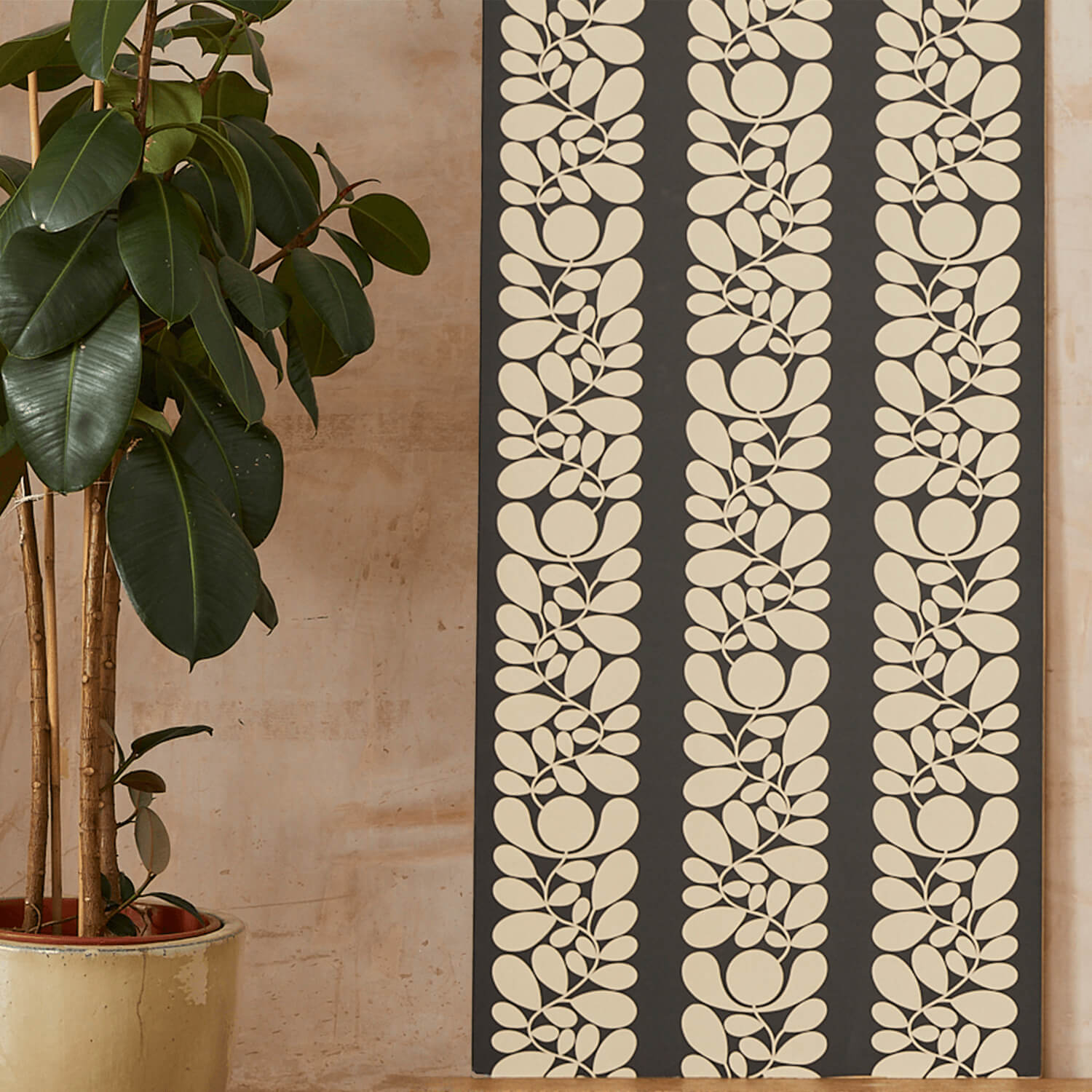 Premium Sycamore Stripe Wallpaper Roll - 70cm x 10m Self-Adhesive Peel & Stick - Perfect for Bedroom, Living Room, and Home Office Decor