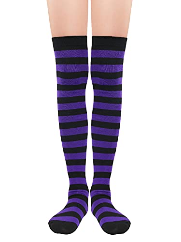 1 Pair Purple Black