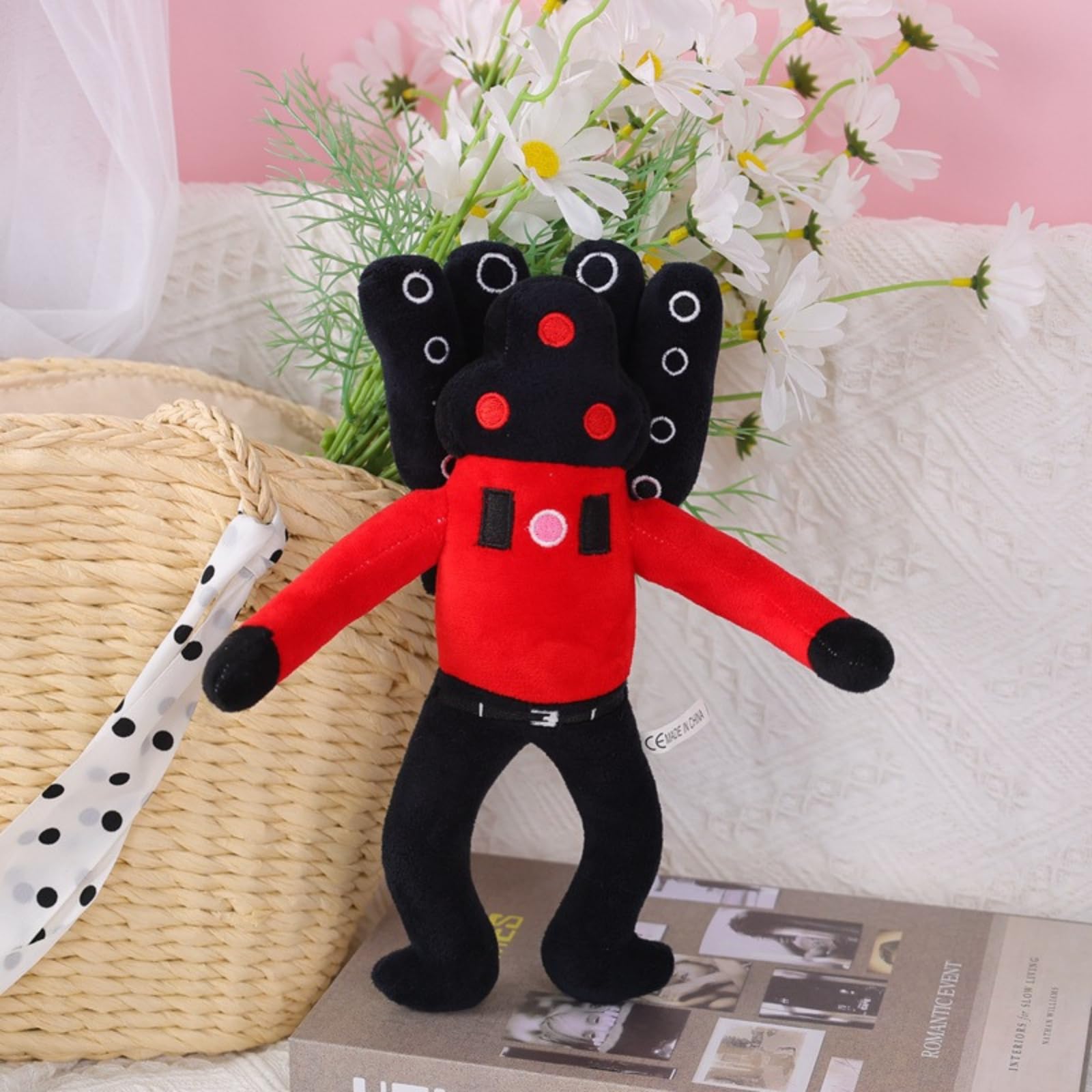 Benolls Skibidi Toilet Plush Titan Speakerman - Soft Game Character Plush Toy for Kids & Adults | Perfect Birthday Gift, Holiday Present for Fans | Great for Bedroom Decor, Gaming Room Collectibles & Cosplay Accessories