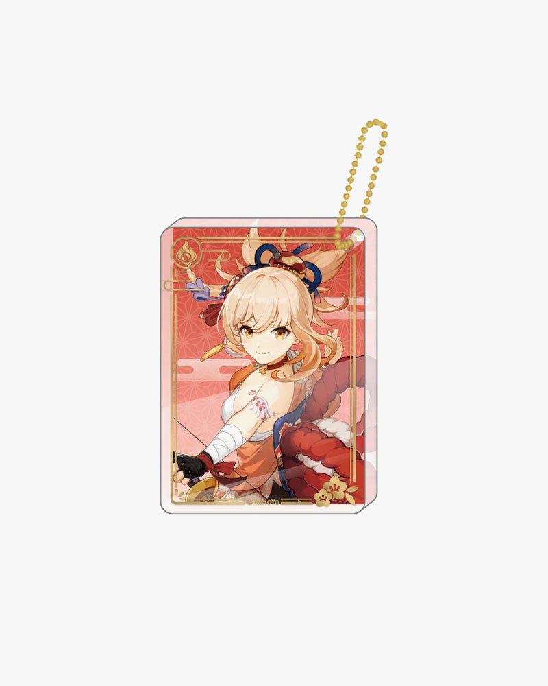 Genshin Impact© Official Thick Acrylic Keychain Collection Vol.2 - Anime Game Merchandise for Backpacks, Keys & Cosplay Accessories