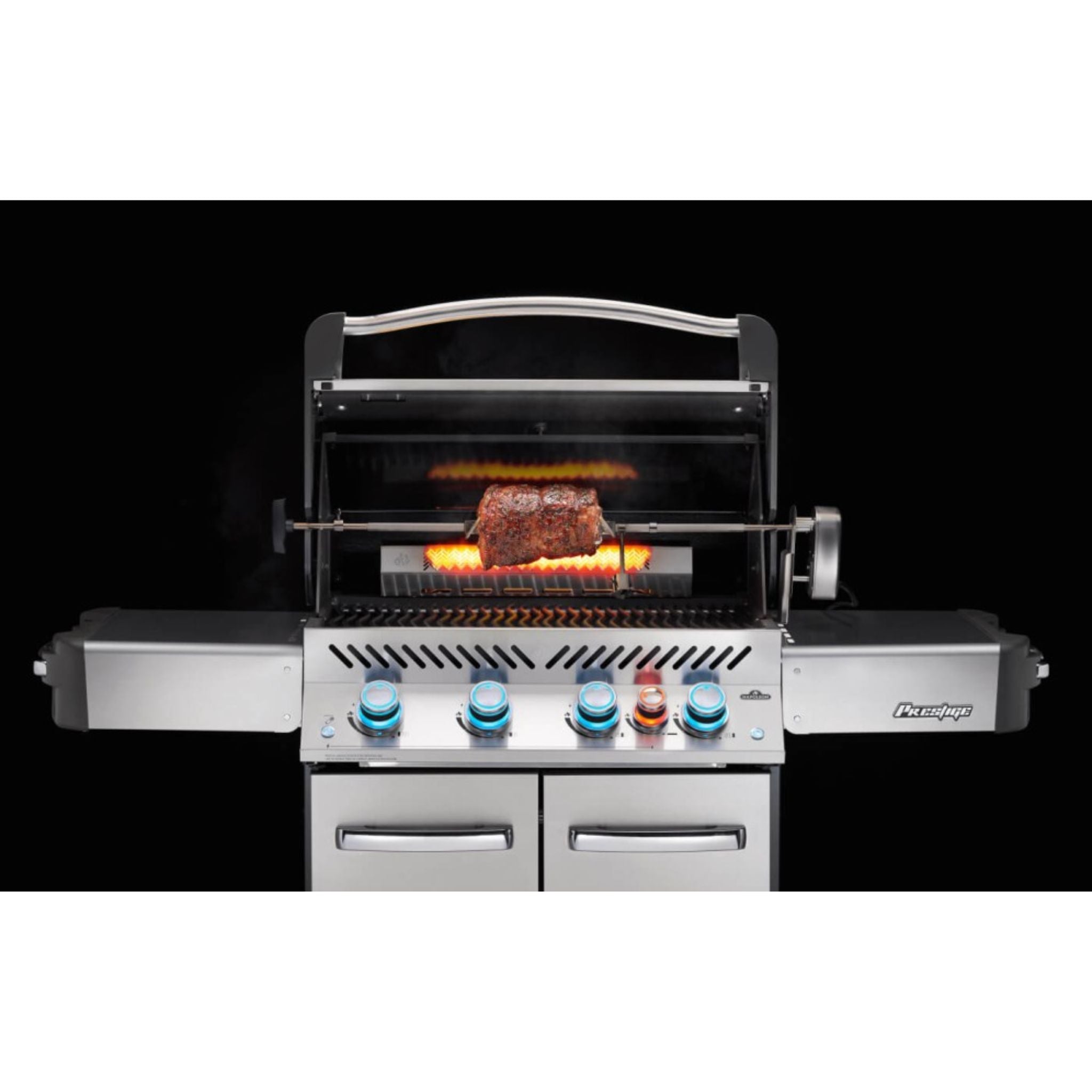 Napoleon 69231 Premium Commercial Grade Rotisserie Kit for Prestige 500 Series Grills - Perfect for Backyard BBQs, Outdoor Cooking & Professional Grilling