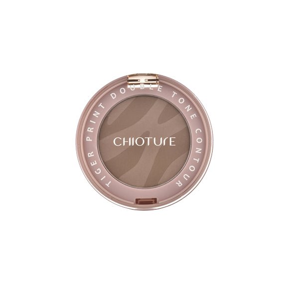 CHIOTURE Dual Color Contour Powder for Face - Buildable & Blendable Makeup for Cheekbones & Jawline - Perfect for Everyday & Special Occasion Makeup Looks