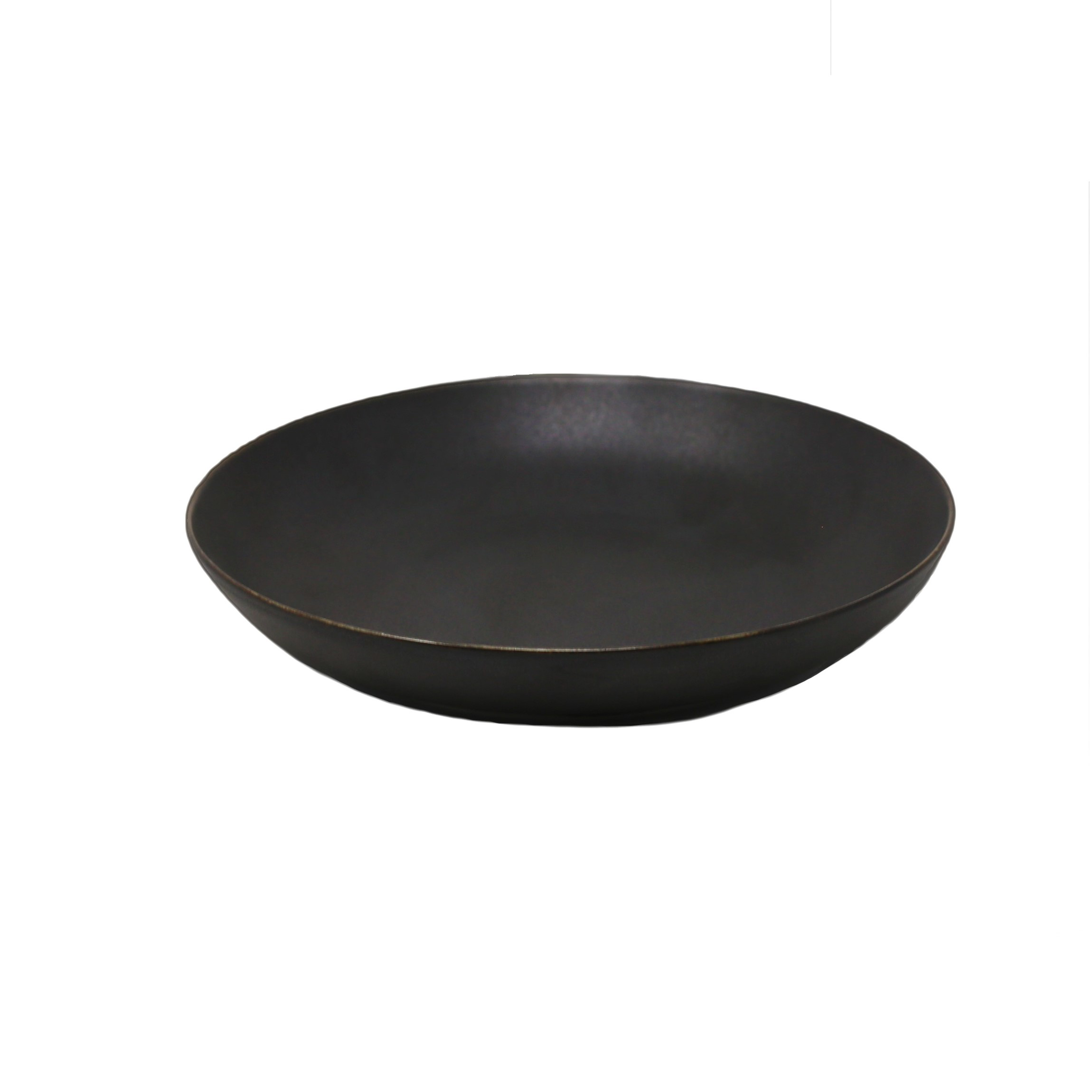 Nella 8 Coupe Soup Bowl Set - 24-Piece Black Restaurant Dinnerware for Soup, Salad & Dessert - Durable Porcelain Bowls for Home, Catering & Commercial Use - Model CP10209 BK