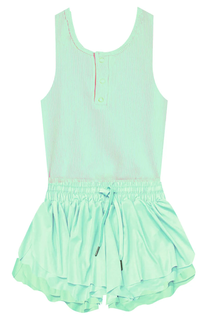 Girls' Tractor Dance Romper - Cute & Comfortable Jumpsuit for Toddler Girls | Perfect for Dance Class, Playtime & Everyday Wear