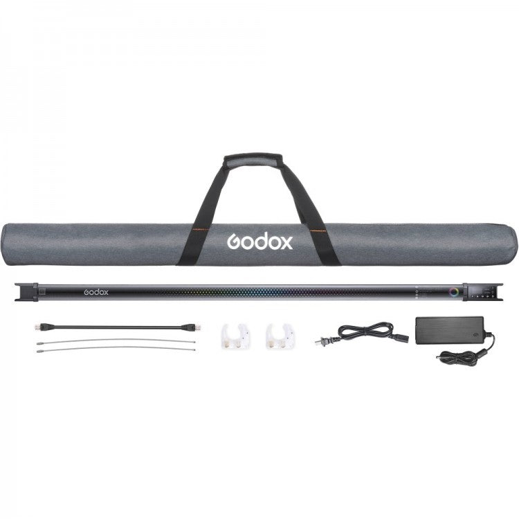Godox TL120 RGB LED Tube Light 4ft - Dimmable Color Changing Photography Light for Studio, YouTube Videos & Events