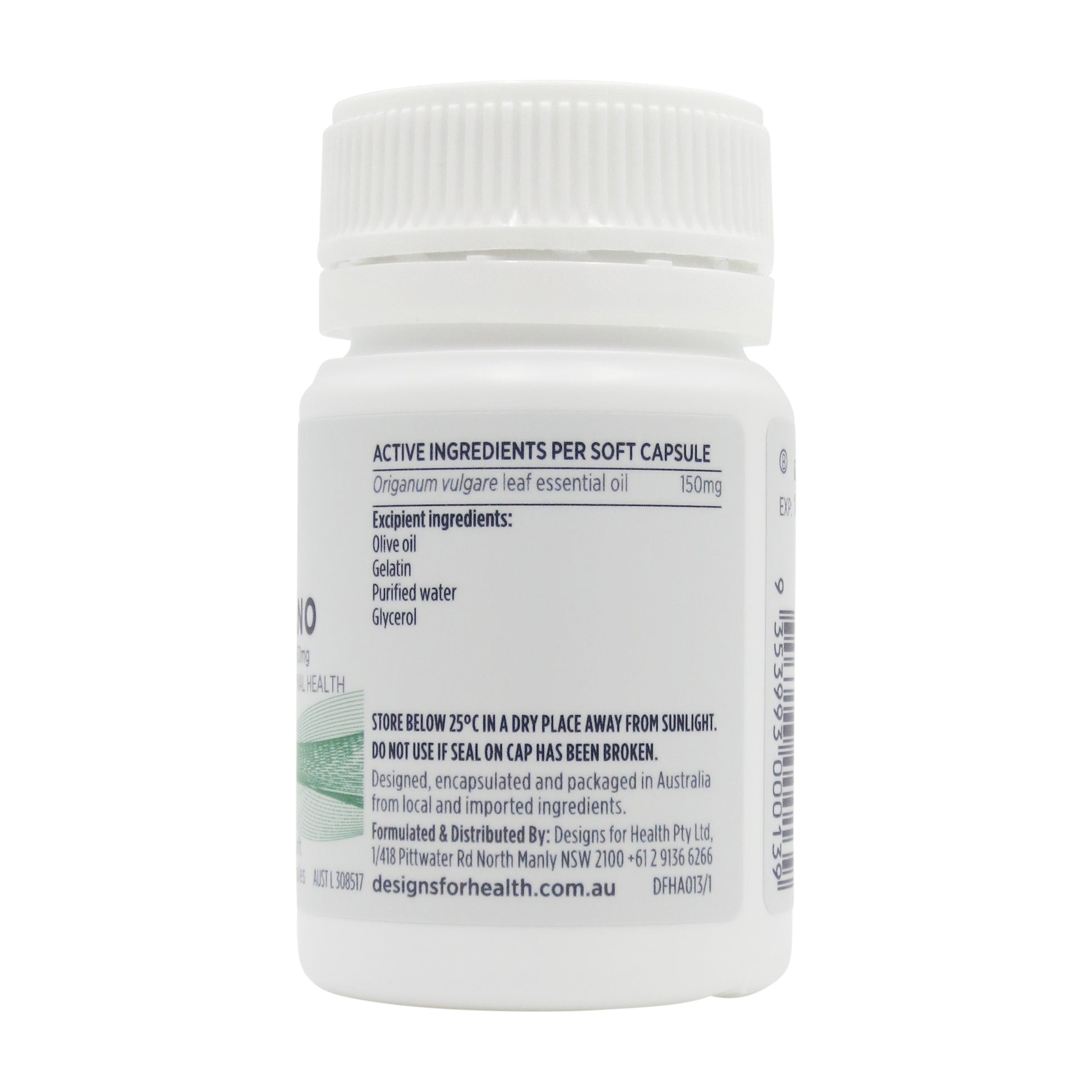 Designs For Health Oil of Oregano - Natural Immune Support Supplement for Cold & Flu Season - Perfect for Daily Wellness & Travel