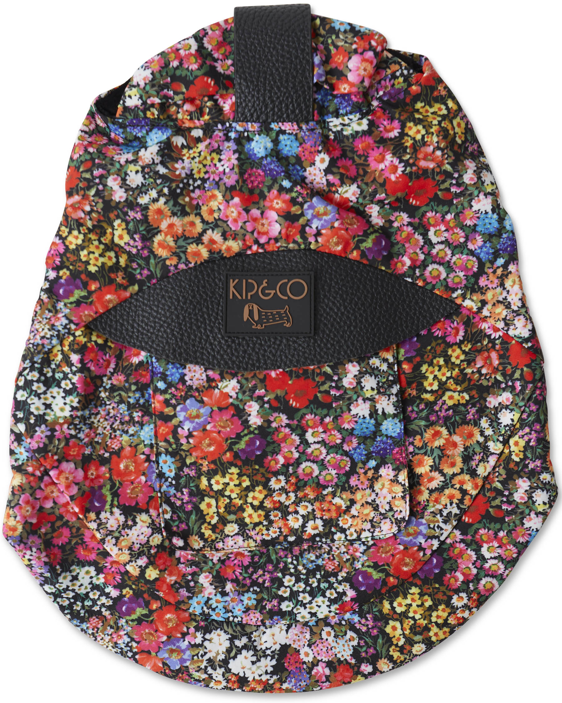 Forever Floral Black Dog Jacket - Waterproof & Stylish Pet Coat for Small to Medium Dogs - Perfect for Outdoor Walks, Winter Protection & Fashionable Pet Apparel