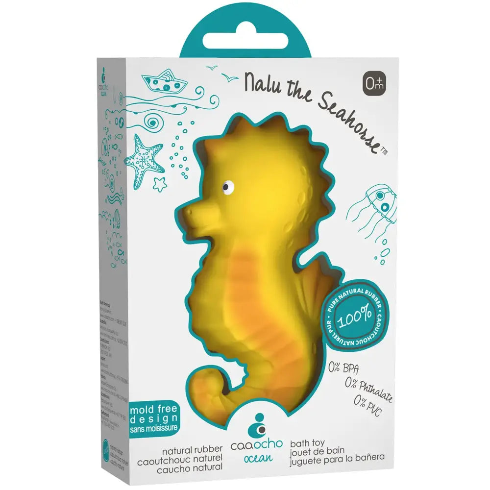 Caaocho Ocean Nalu The Seahorse - Adorable Stuffed Animal Plush Toy for Kids, Perfect Gift for Birthdays & Christmas - Great for Cuddling, Nursery Decor, and Imaginative Play