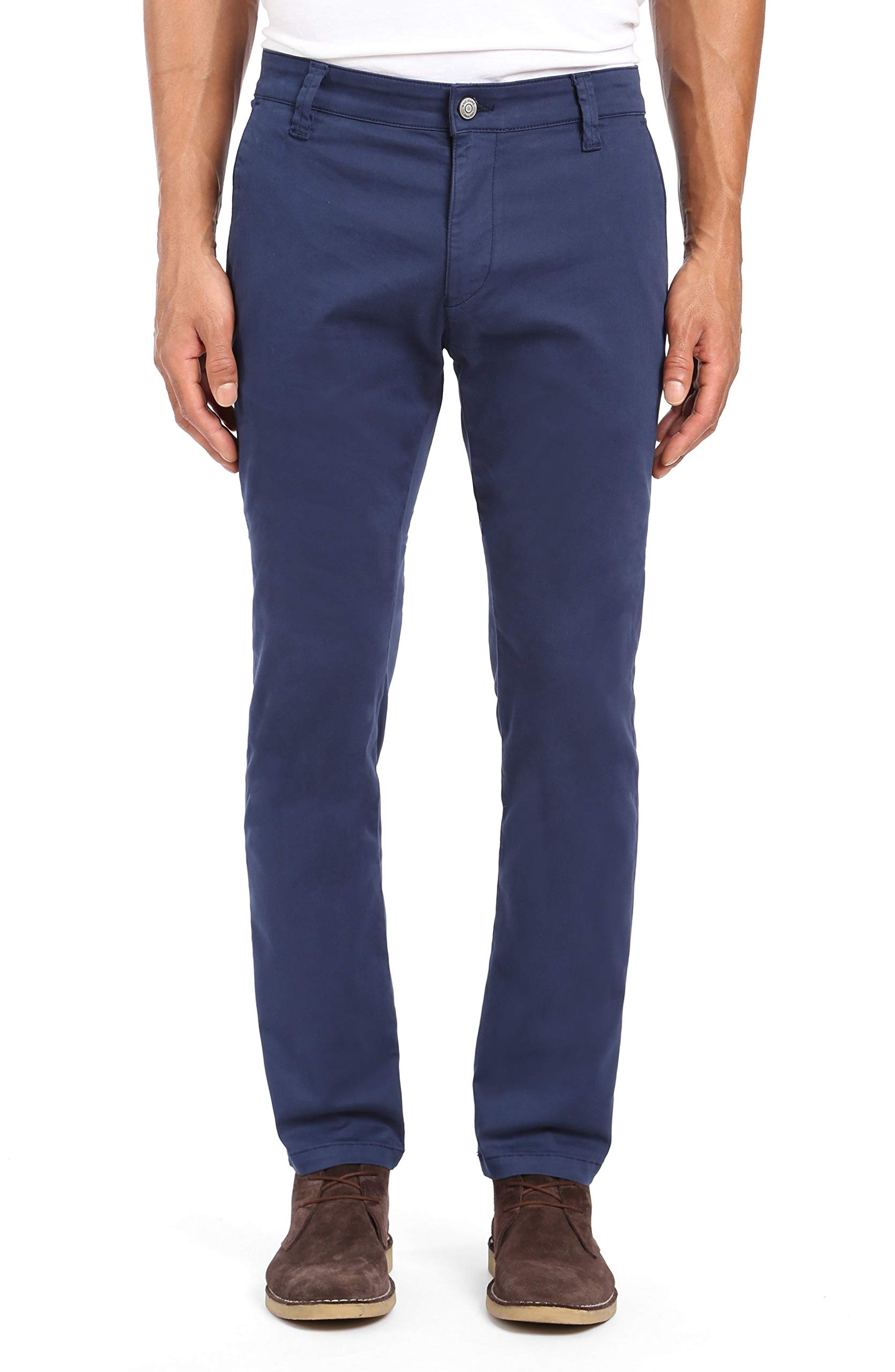 Mavi Men's Johnny Regular Rise Slim Leg Chino Pants - Comfortable Slim Fit Casual Trousers for Work, Office & Everyday Wear