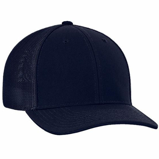 Pacific Headwear Flex Fit Trucker Umpire Hat 404M - Adjustable Baseball Cap for Men & Women - Perfect for Sports, Outdoor Activities & Casual Wear