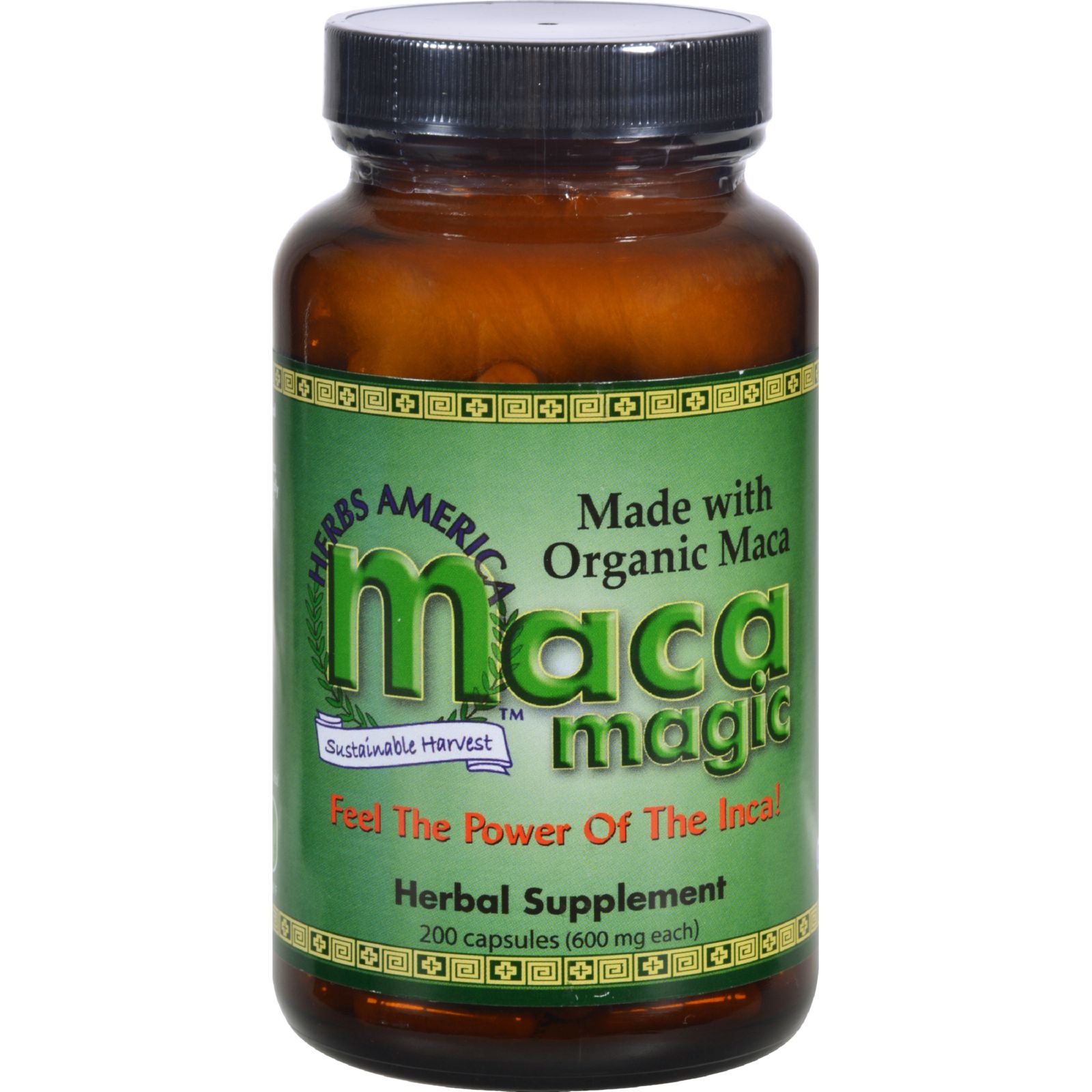 Organic Maca Root Powder Supplement - 200 Capsules for Energy, Stamina & Hormone Balance - Boost Vitality & Libido Naturally - Perfect for Athletes, Busy Professionals & Wellness Enthusiasts