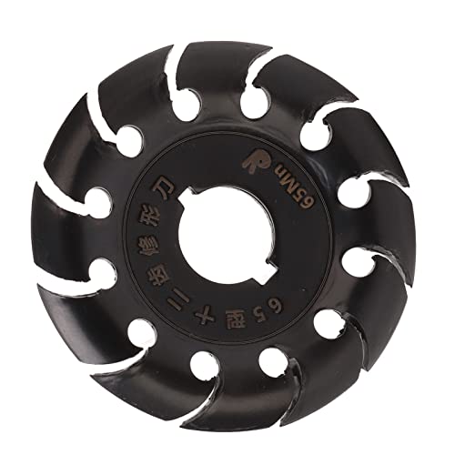 FTVOGUE 12 Teeth Stainless Steel Carbide Grinding Wheel - Angle Grinder Disc for Wood, Rubber & Metal Carving - Durable Shaping Tool for DIY Projects & Professional Use