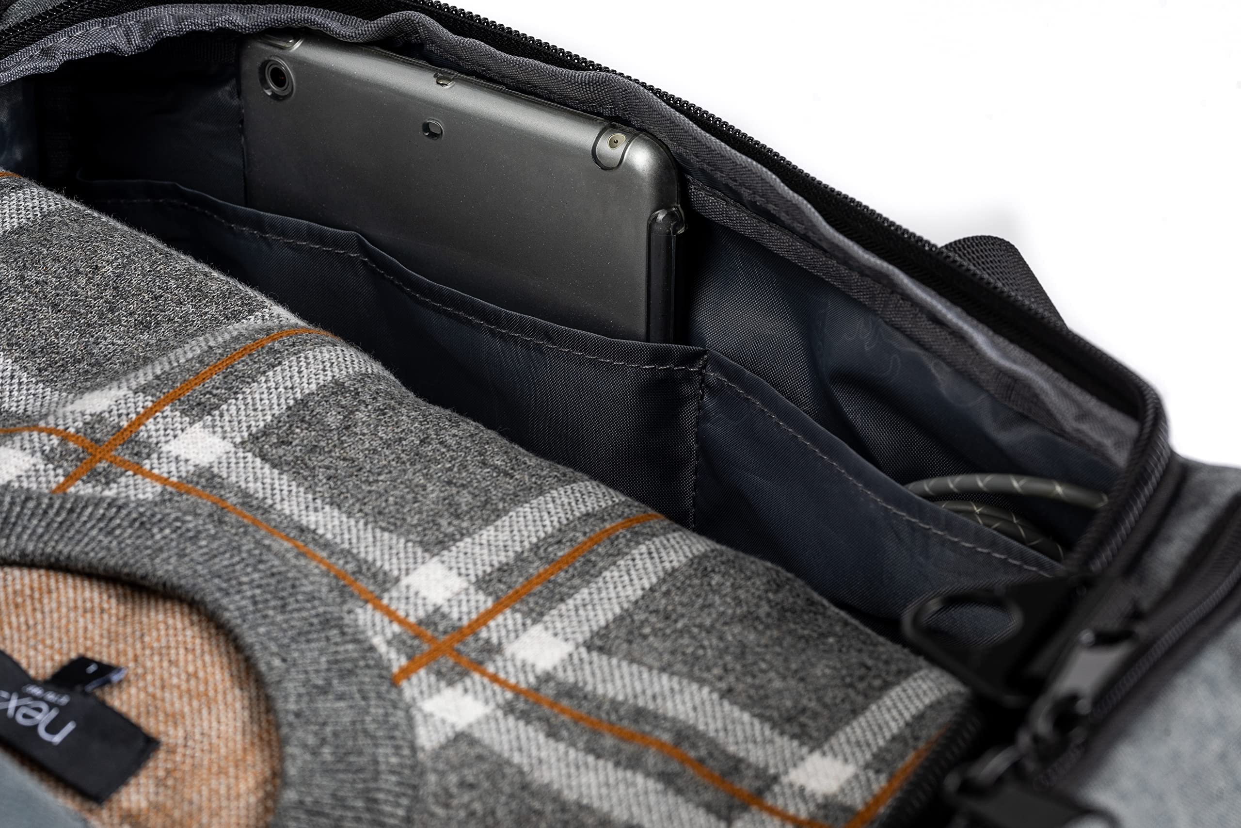 ACRO 40L 3-in-1 Water Resistant Duffle Backpack for Men & Women - Convertible Sports/Travel Bag with Laptop Compartment, Wet Pocket & Shoe Storage (Grey) - Perfect for Gym, Work Commute & Weekend Getaways