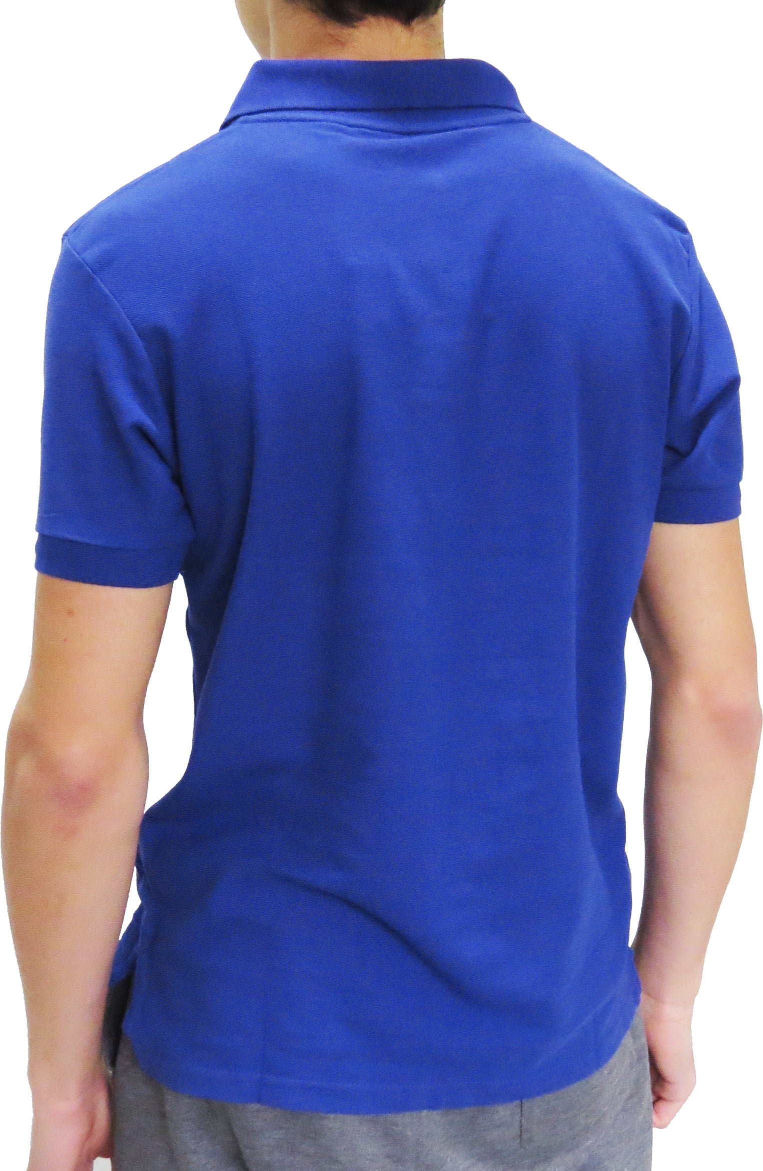 Men's Enfari Short Sleeve Basic Pique Polo Shirt - Comfortable Casual Wear for Work, Golf & Everyday Outfits