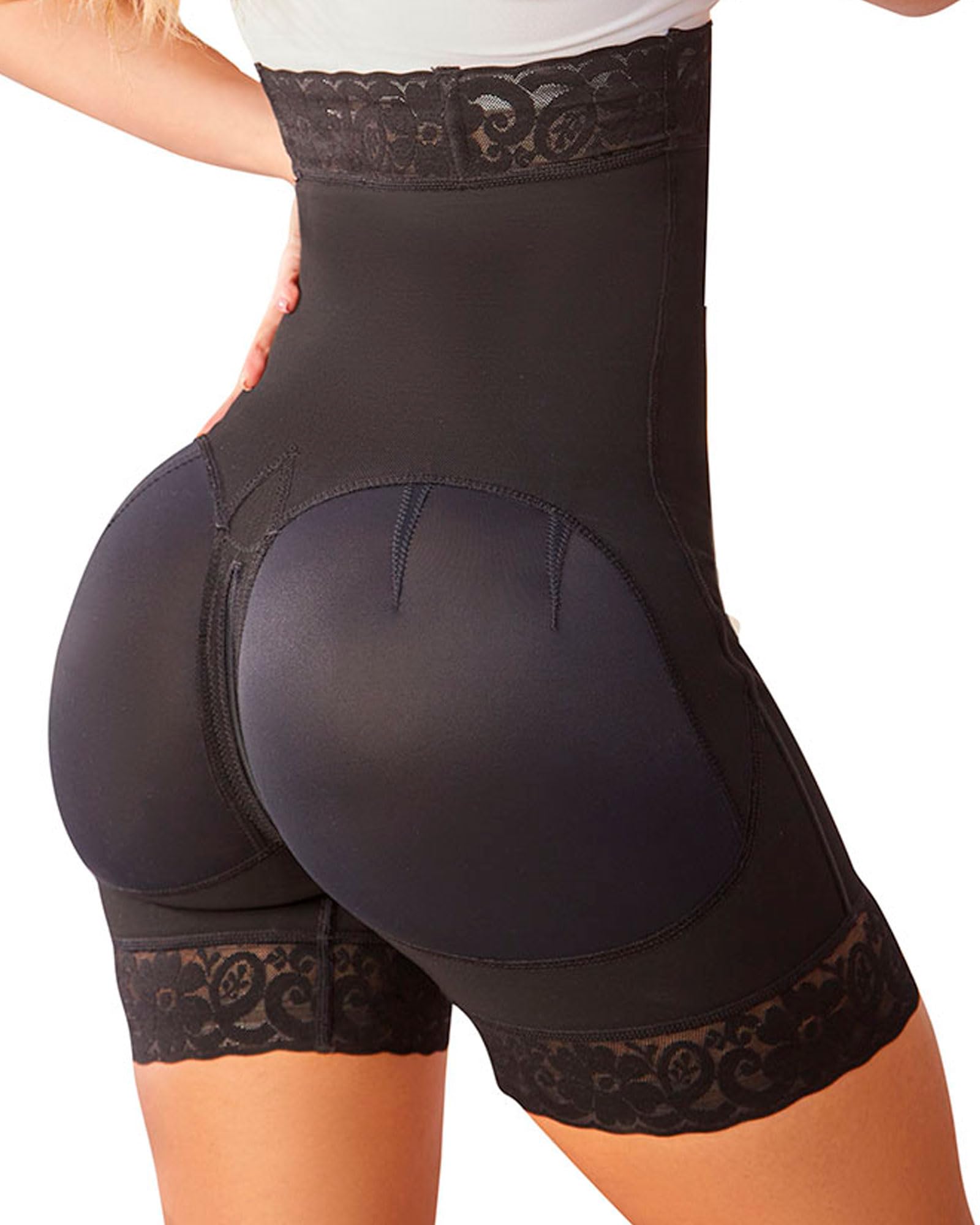 **Shape Concept Butt Lifting Shorts for Women – High Compression Tummy Control Shapewear – Perfect for Workouts, Yoga & Everyday Wear**