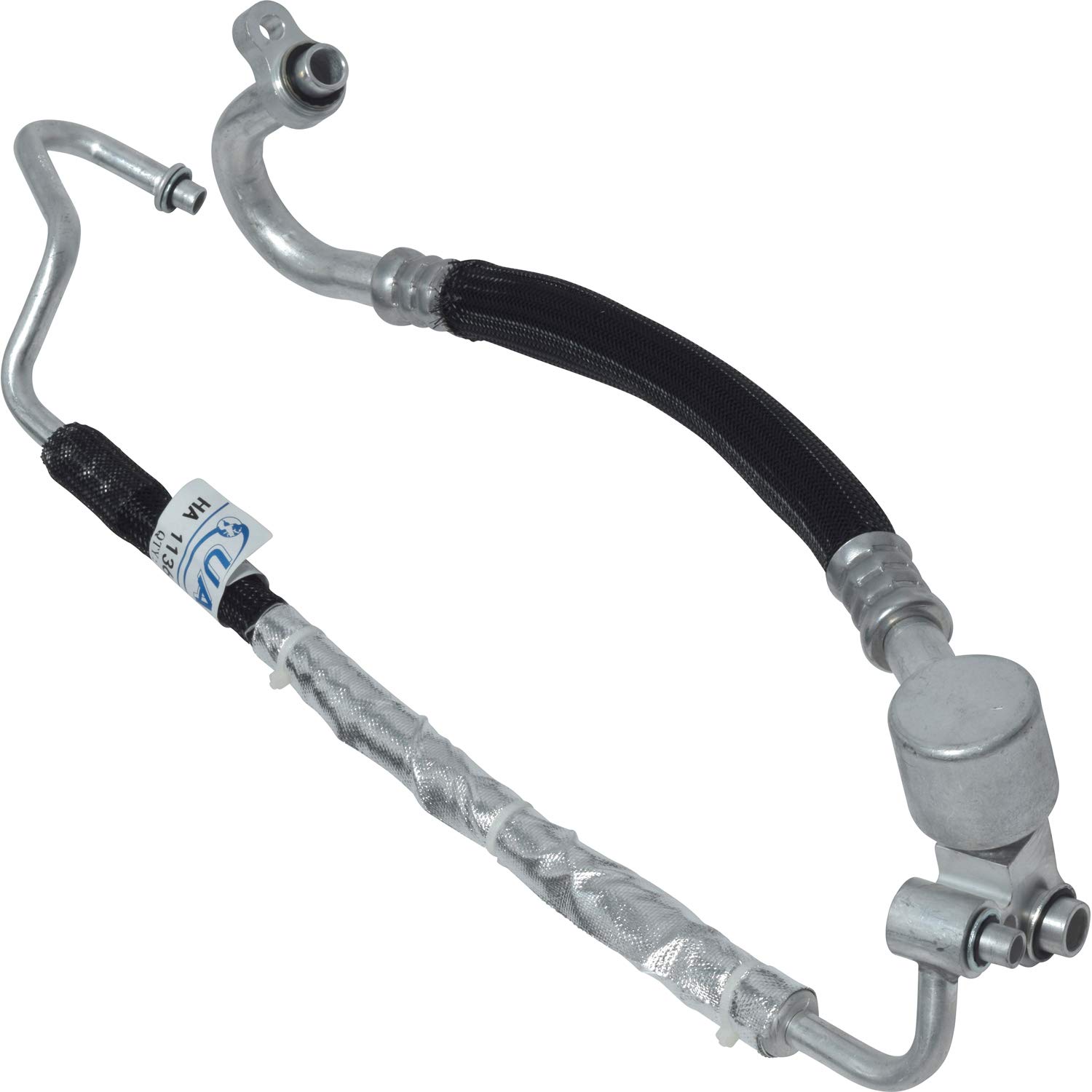 HVAC A/C Manifold Gauge Hose Assembly HA 113660C - Professional Automotive AC Repair Kit for R134a & R12 Refrigerant Systems - Perfect for Mechanics & DIY Car AC Maintenance