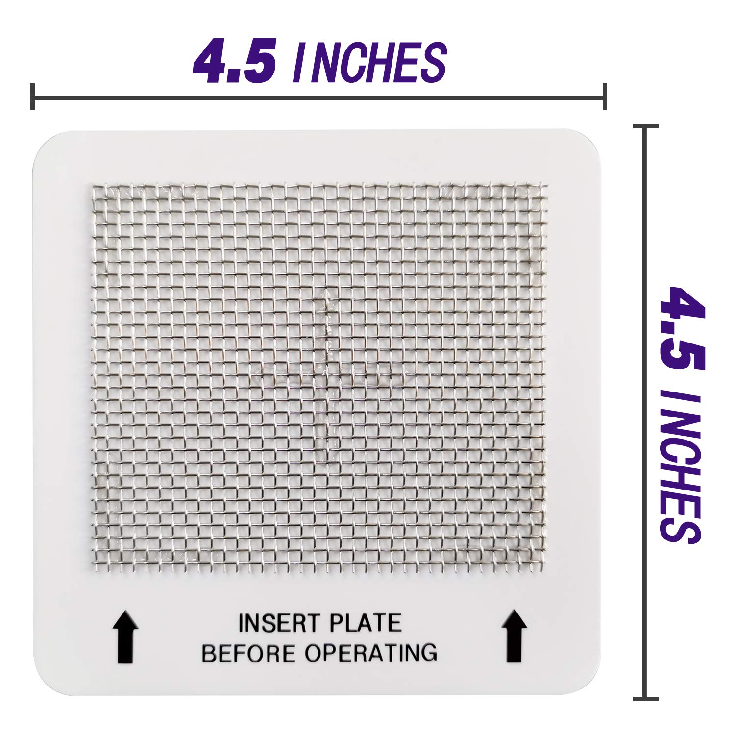 Universal Ceramic Ozone Plates 4.5