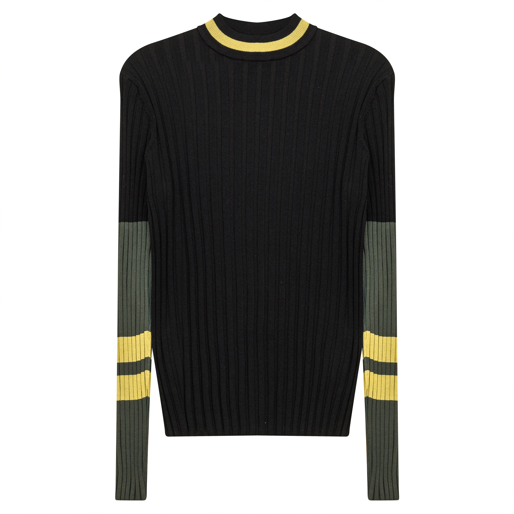 Stylish Ribbed Striped Knit Sweater for Women | Cozy Winter Pullover | Perfect for Casual Outfits & Office Wear