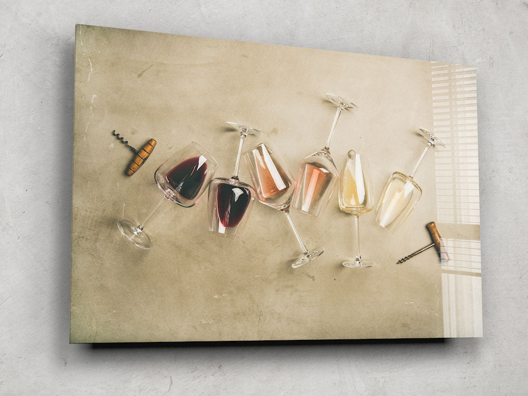 Premium Wine Gift Set with 2 Glasses & Elegant Wooden Box - Perfect for Anniversaries, Holidays & Housewarming Parties