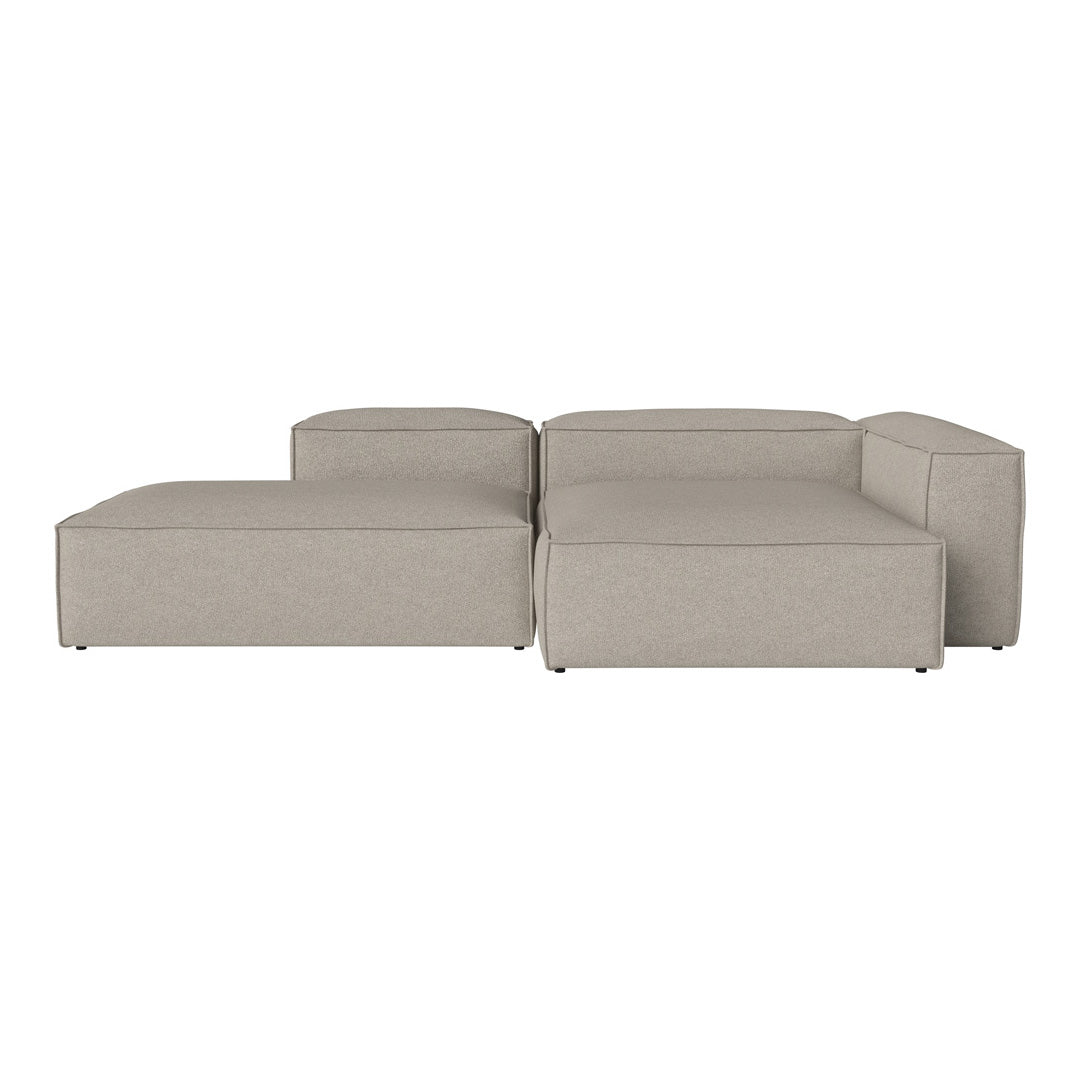 Cosima 2 Seater Sofa with Open End & Chaise - Modern Living Room Furniture for Small Spaces | Perfect for Apartments, Condos and Cozy Home Decor