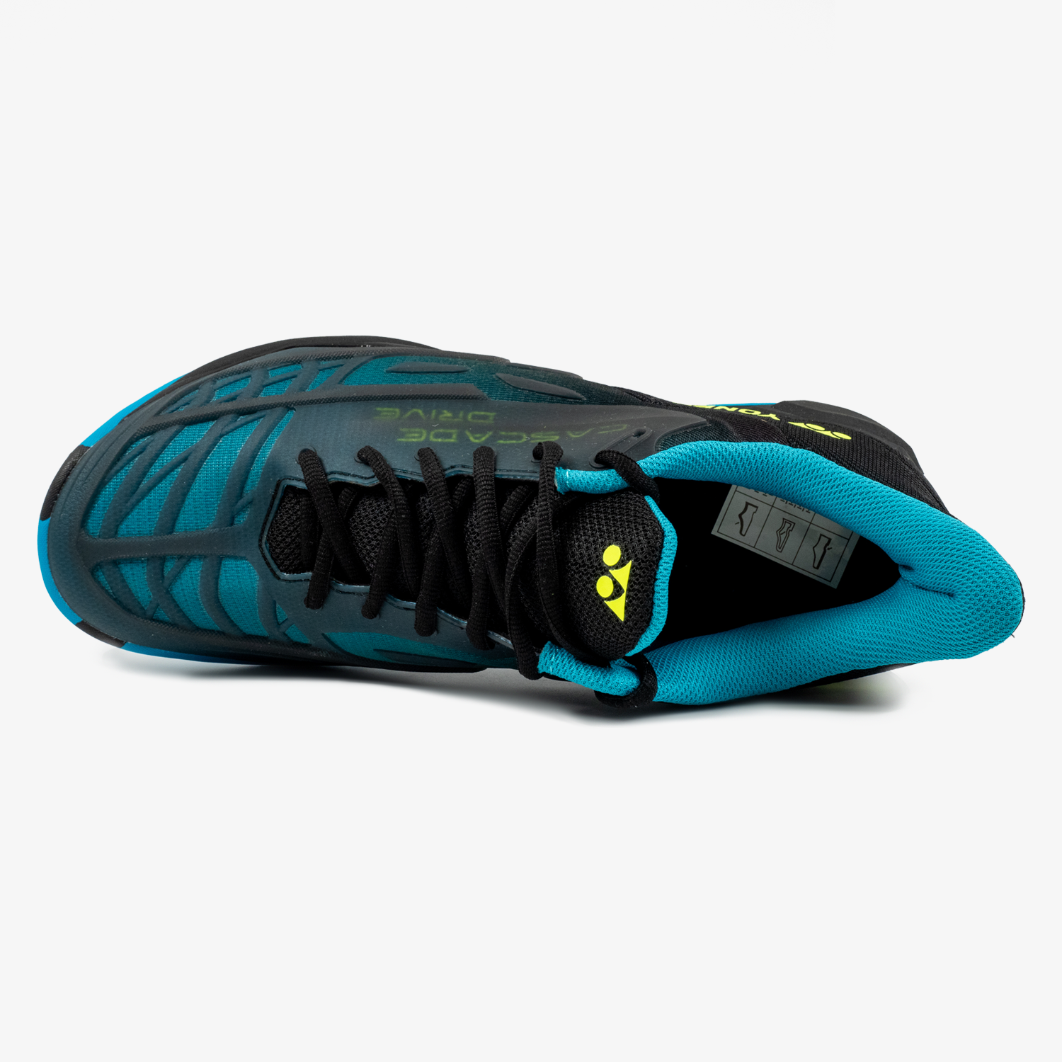 Yonex Cascade Drive 2 Badminton Shoes - Clear Black | Lightweight & Durable for Indoor Sports | Perfect for Badminton, Squash & Court Games