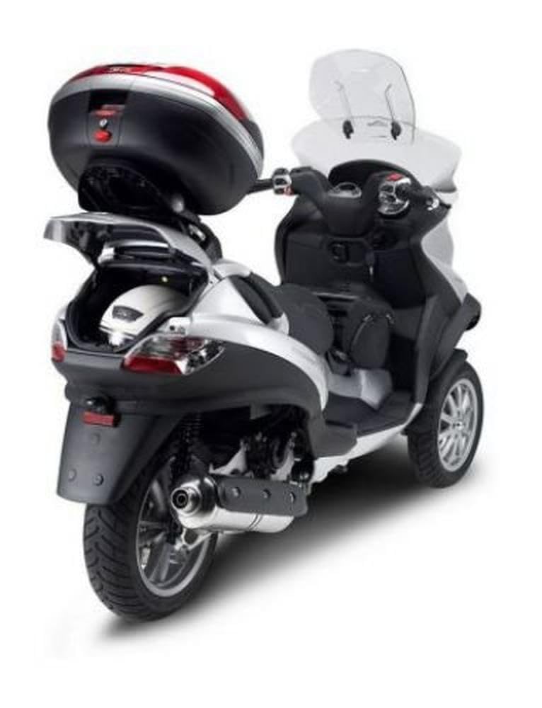 GIVI SR134M Motorcycle Top Box Rack - Universal Rear Luggage Carrier for Touring & Commuting - Fits Most Bikes for Secure Storage on Road Trips