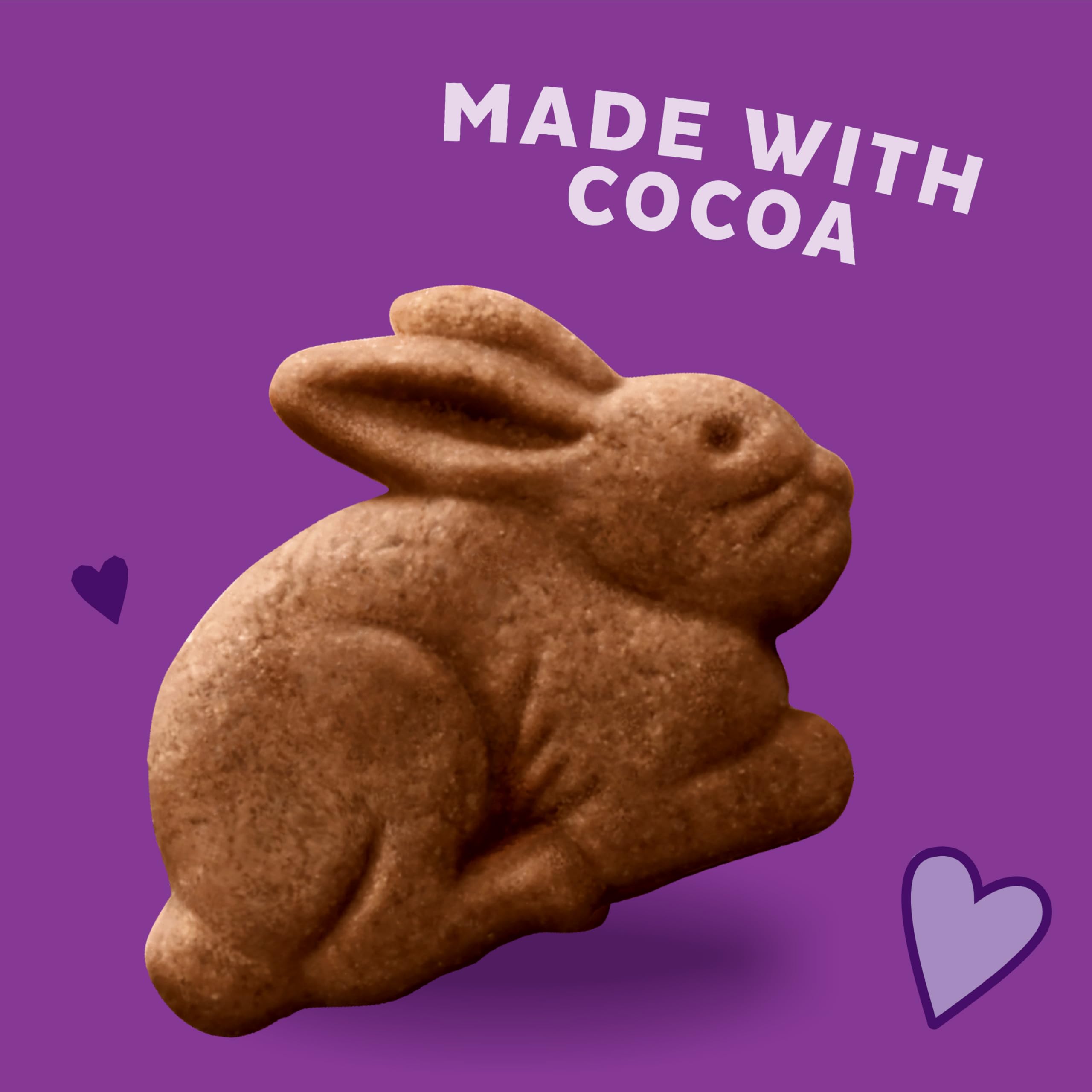 Annie's Organic Chocolate Bunny Graham Snacks - 7.5 oz Easter Treats for Kids | Healthy School Lunch Snacks, Birthday Party Favors & Holiday Gift Baskets