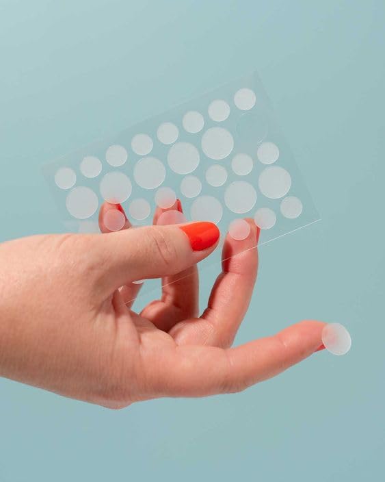 Hydrocolloid Acne Pimple Patch - 144 Dots | Fast Healing Spot Treatment for Zits, Blemishes & Breakouts | Vegan, Cruelty-Free Skincare | Perfect for Overnight Use & On-the-Go Spot Care