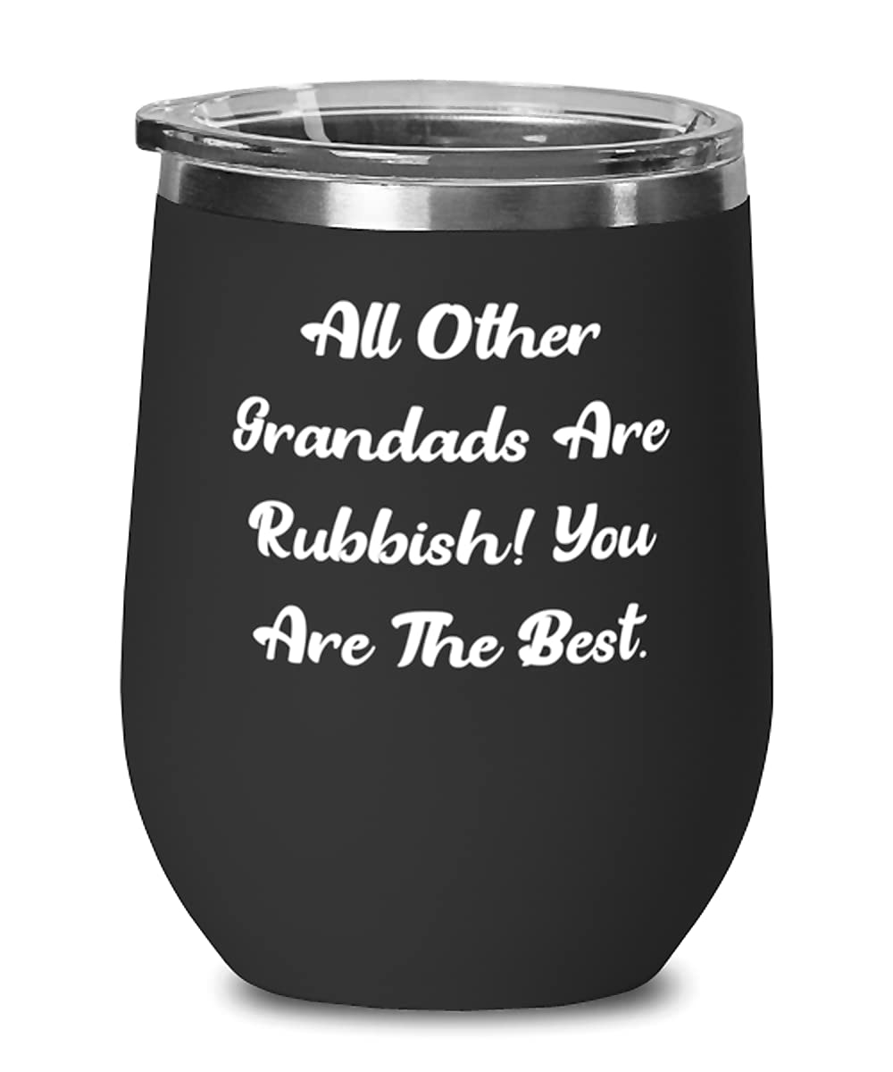 Best Grandpa Ever! Funny & Unique Father's Day Gift from Grandson - Personalized Grandfather Present for Birthday, Christmas & Special Occasions | Perfect for Home, Office & Family Gatherings