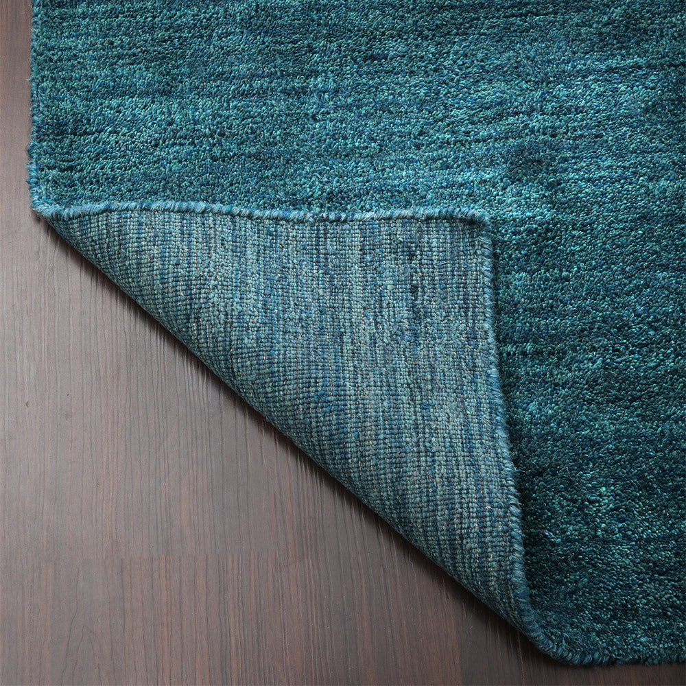 Handmade Rustic Bohemian Area Rug - Soft & Durable Wool Hand-Knotted Carpet for Living Room, Bedroom, or Boho Home Decor
