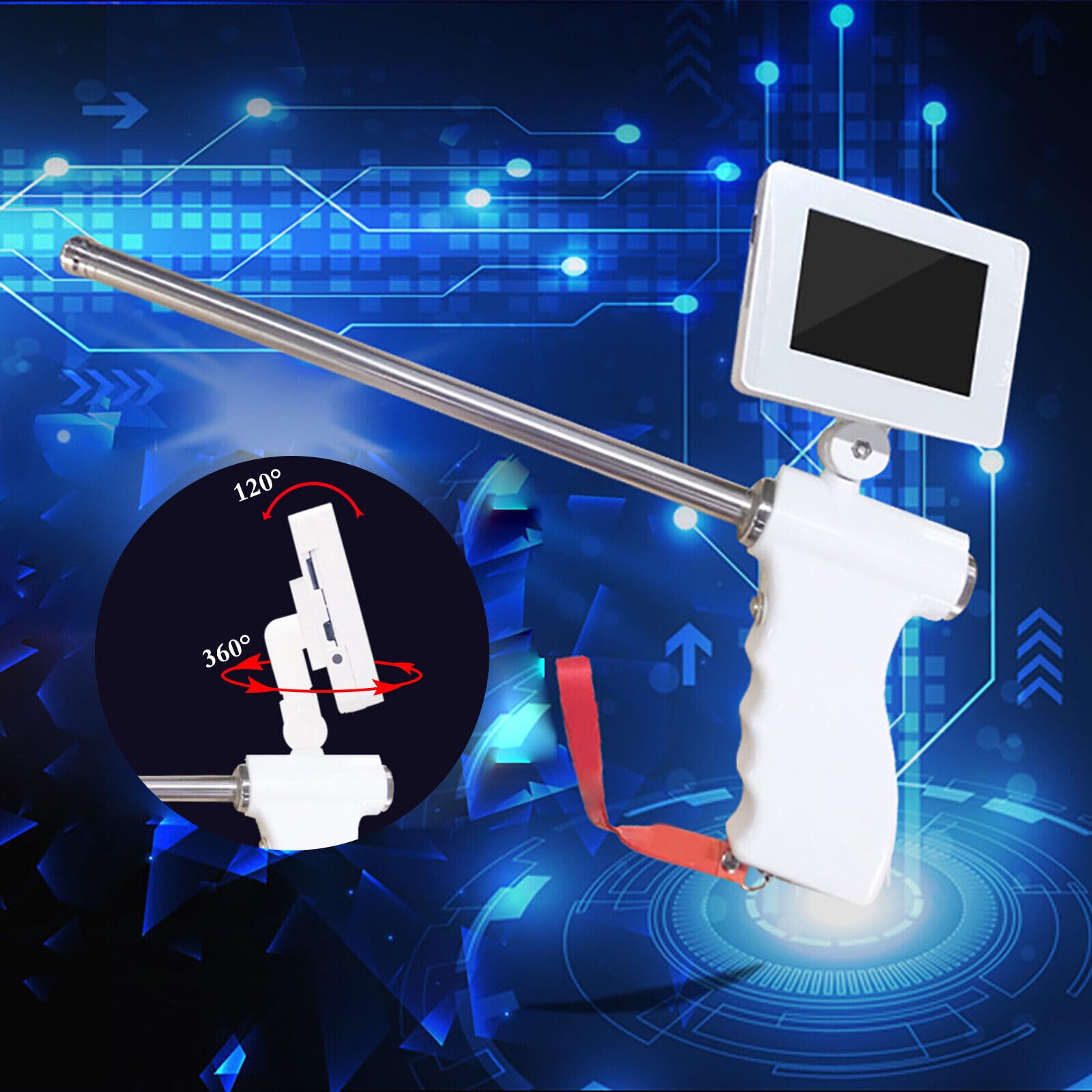 Professional Cattle Breeding AI Gun with Adjustable Screen - Artificial Insemination Tool for Cows & Bovines - Fertility Aid for Cattle Farms - Perfect for Dairy & Beef Cattle Reproduction