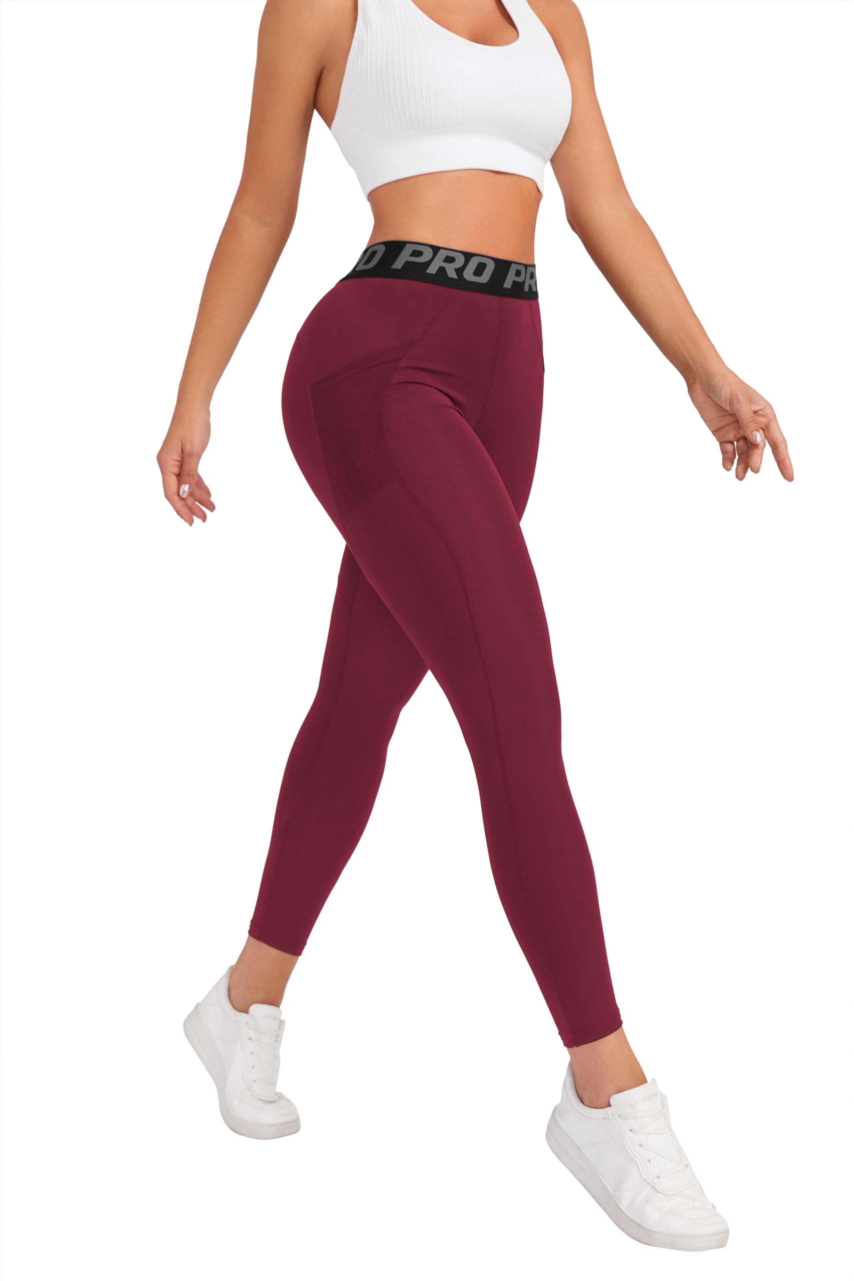 High Waisted Leggings for Women - Tummy Control Workout Yoga Running Pants | Gym, Fitness & Jogging | Perfect for Yoga, Running, Gym & Everyday Wear