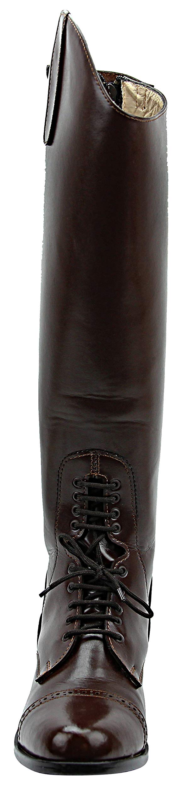 Men's Victory Leather English Field Boots for Horseback Riding - Equestrian Brown Boots for Comfort & Durability | Perfect for Riding, Training & Outdoor Adventures