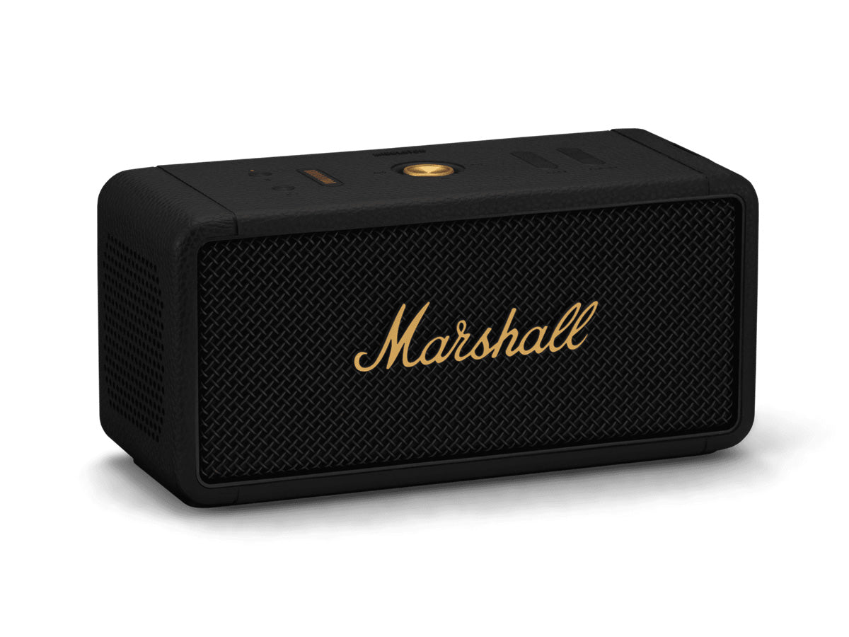 Marshall Middleton Portable Bluetooth Speaker - Premium Sound, Waterproof & Wireless for Outdoor, Travel, and Home Use
