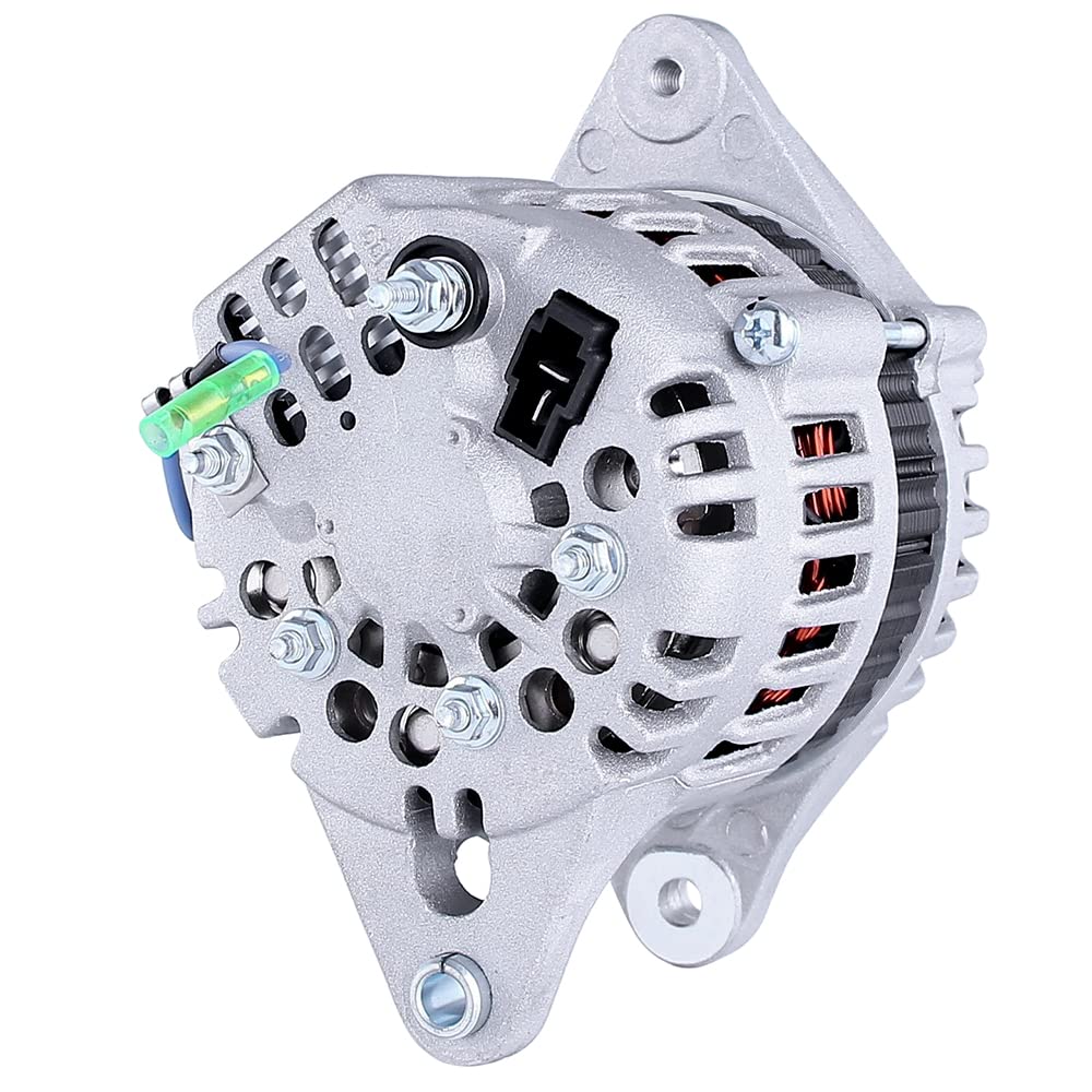 RAREELECTRICAL New Alternator for Samsung Excavator SE50-3 4TNE94 & Yanmar LR140-721C - Perfect Replacement Part for Construction Equipment & Heavy Machinery