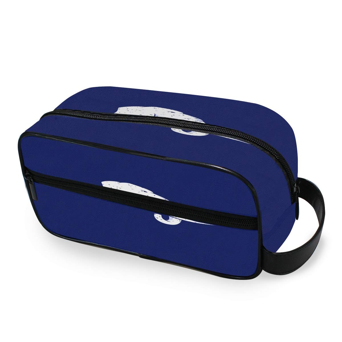 Elephant Print Toiletry Bag for Travel - Waterproof Cosmetic Organizer & Makeup Bag for Men, Women & Kids - Perfect for Business Trips, Outdoor Activities & Bathroom Storage