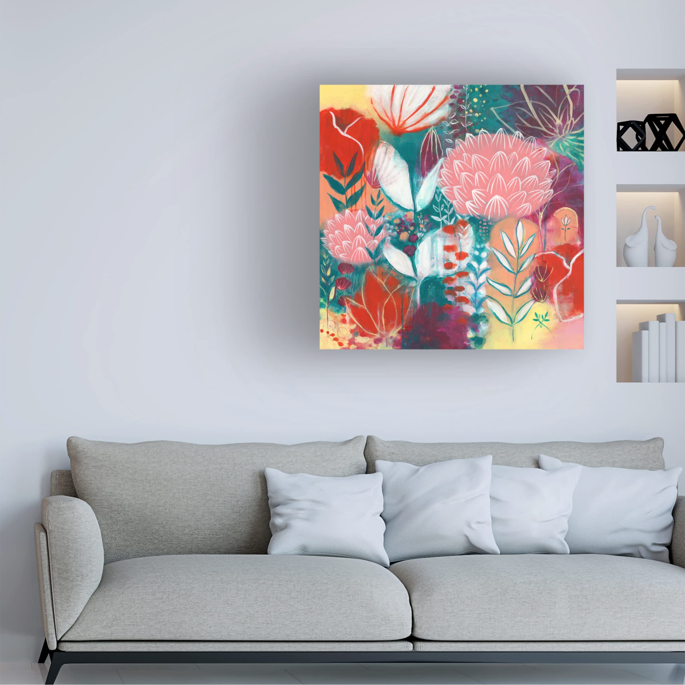 Trademark Fine Art 'Sensuality' Canvas Wall Art by Corina Capri - Modern Home Decor for Living Room, Bedroom & Office