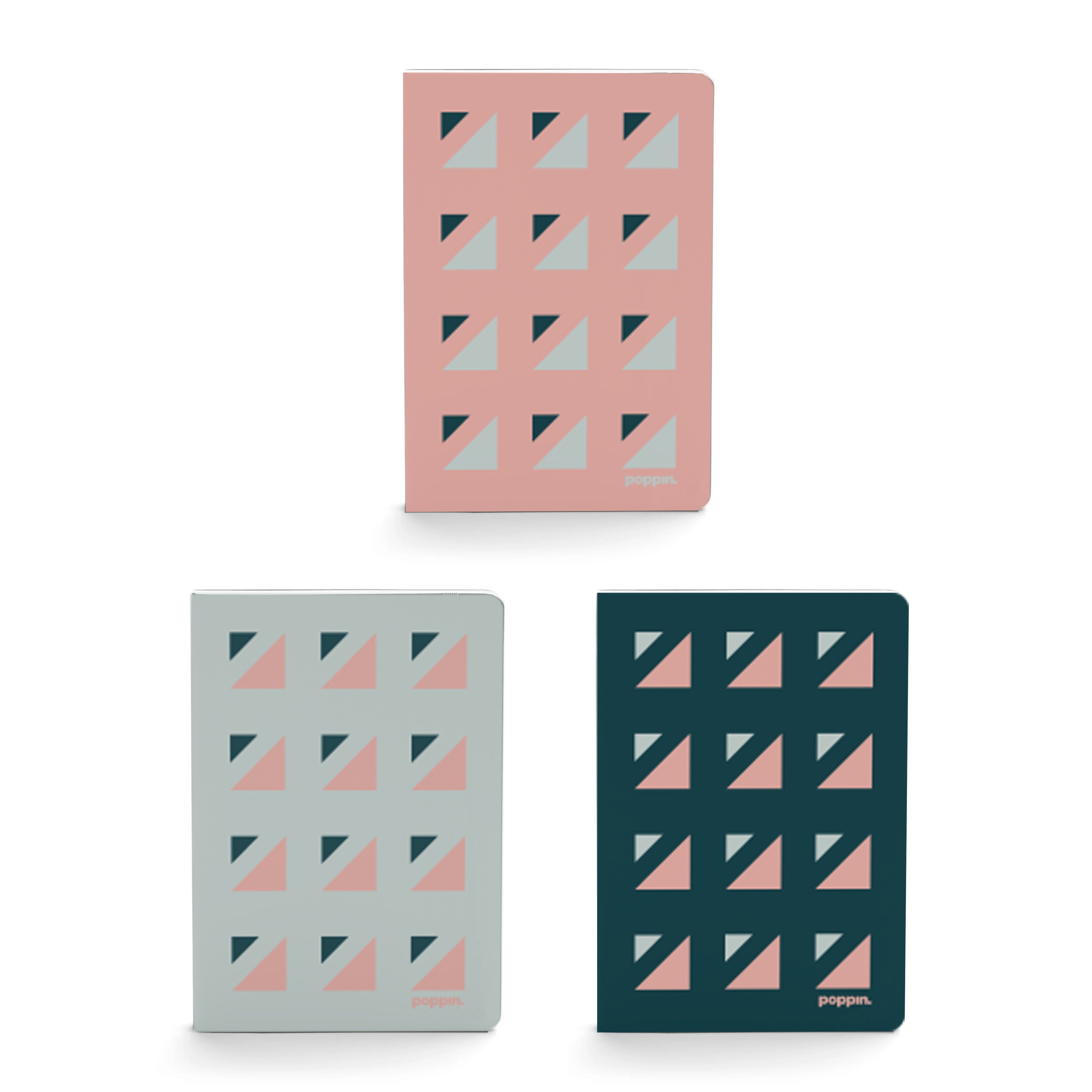 Premium A5 Soft Cover Notebook Set of 3 - Lined Journal for Writing, Sketching & Note Taking - Perfect for School, Office & Travel