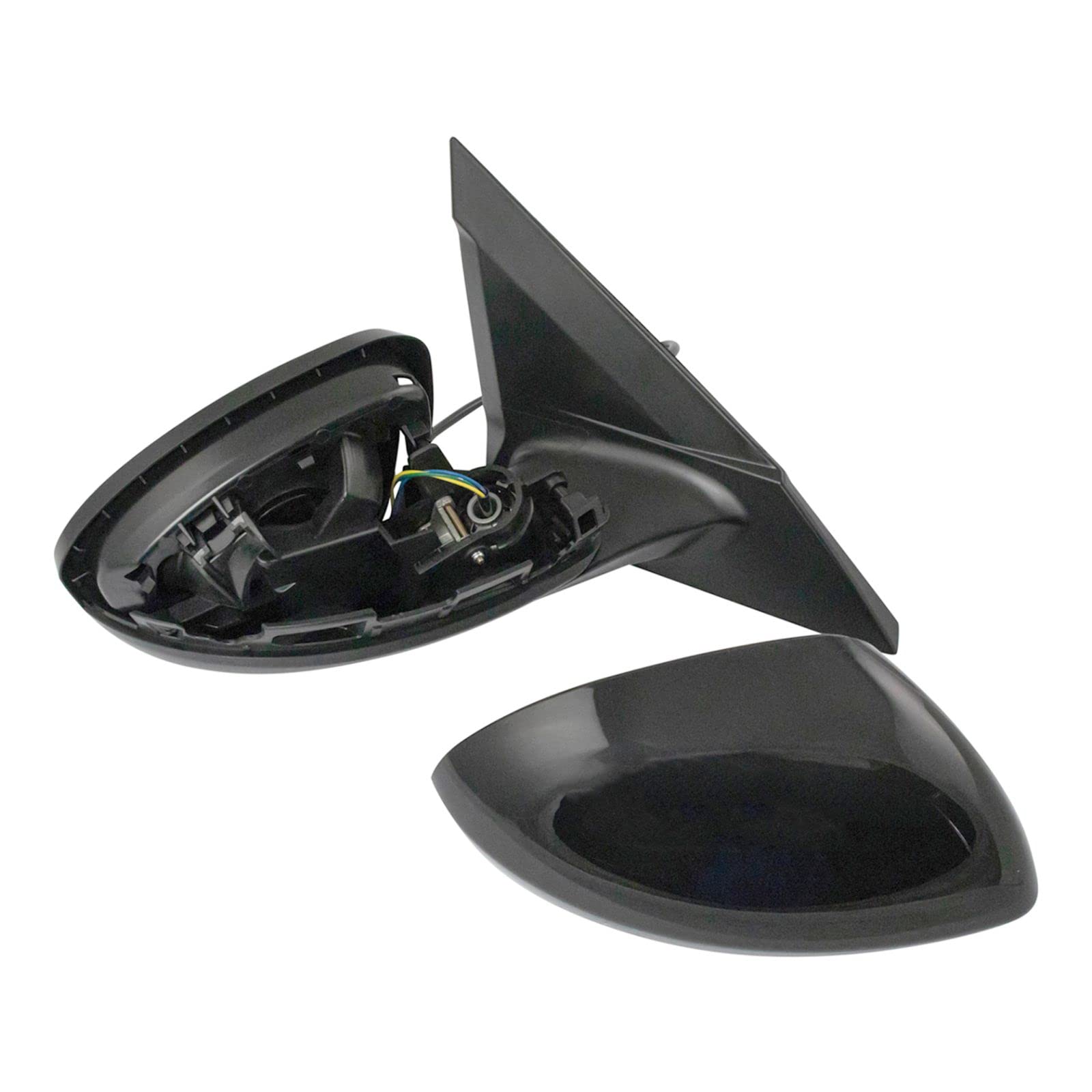 2019-2023 Nissan Altima Right Side Mirror Replacement - Passenger Side Non-Heated Non-Turn Signal Mirror (Part# NI1321311) - Perfect for Parking Assistance & Safe Driving