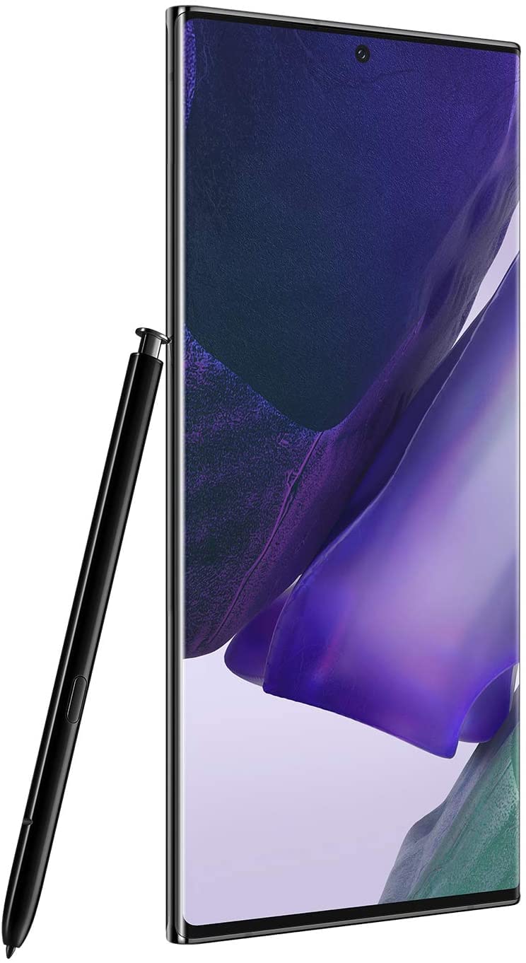 Samsung Galaxy Note 20 Ultra 5G 128GB AT&T Locked Renewed Smartphone - Mystic Black | Premium Android Phone for Mobile Gaming & Productivity | Long Battery Life for Work & Travel