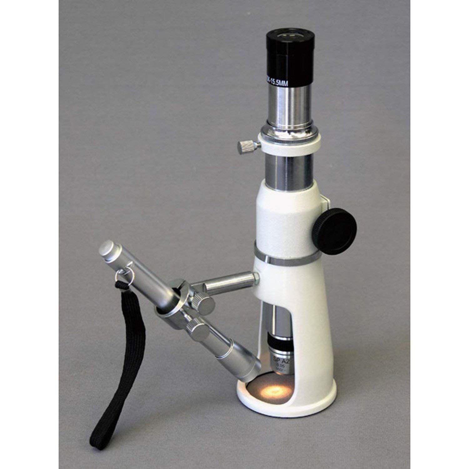 AmScope H100-E1 Digital Handheld Microscope - 100x Magnification, 17mm FOV, 1.3MP Camera with Software & LED Light - Ideal for Coin Collecting, Jewelry Inspection, PCB Repair & Science Education