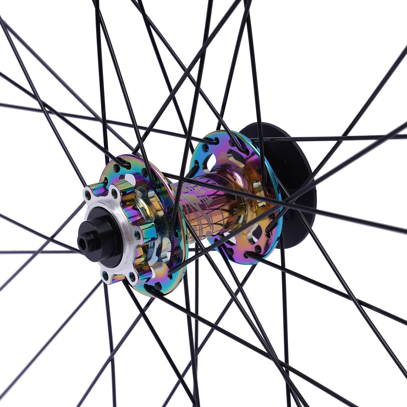 29 Inch Mountain Bike Wheelset - Aluminum Alloy Rim Disc Brake Wheels with Quick Release for Front & Rear - Compatible with 7-12 Speed Cassettes (Colorful Options) - Perfect for Trail Riding, Mountain Biking & Off-Road Adventures