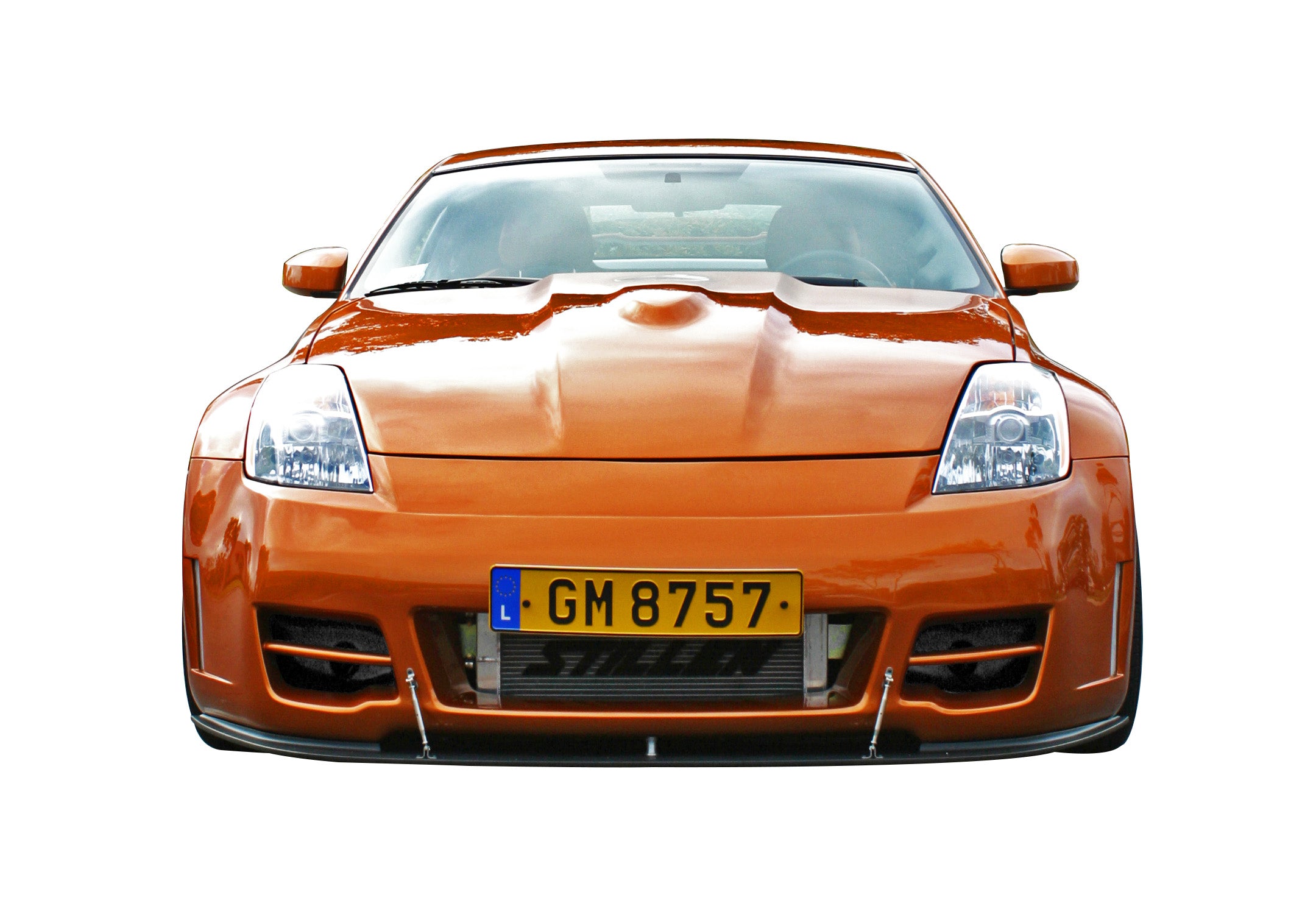 2003-2009 Nissan 350Z Z33 & 2003-2007 Infiniti G35 Coupe Brake Cooling Ducts - Series 2 Bumper Compatible (Part #1035020) | Performance Upgrade for Track & Street Racing