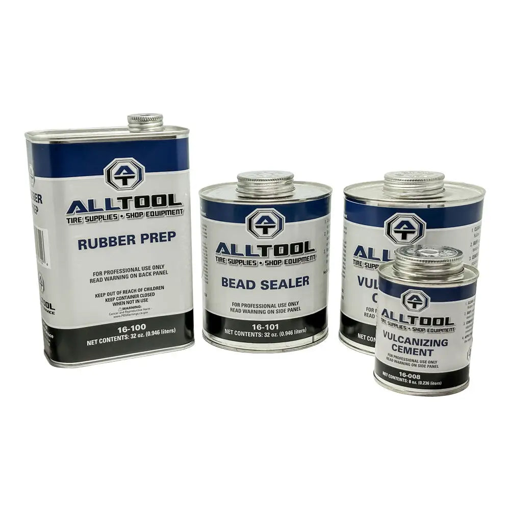Premium Tire Repair Kit - Rubber Prep, Cement & Sealant Bundle for Punctures & Leaks | DIY Auto & Bike Tire Fixes