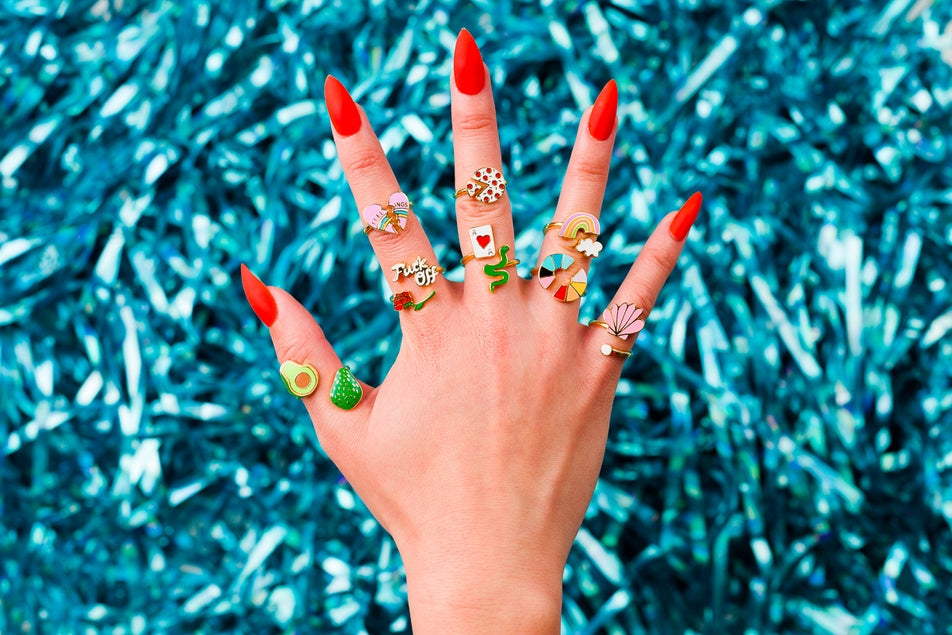 Bad Bitch Adjustable Ring - Trendy Stackable Statement Jewelry for Women | Perfect for Parties, Gifts & Everyday Wear