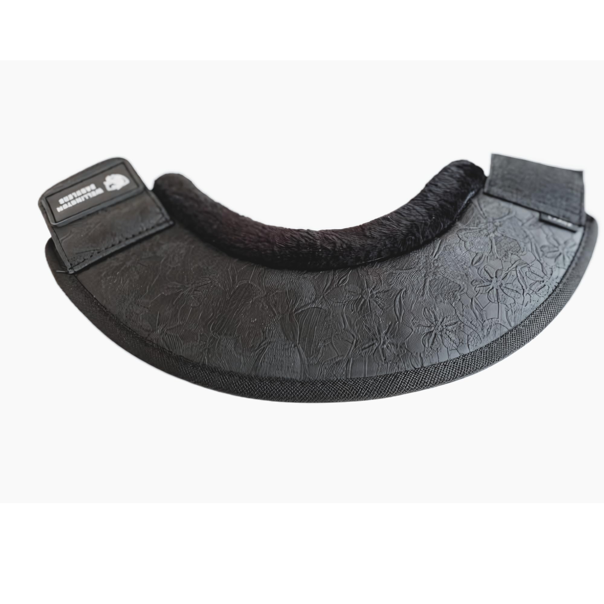 Premium Horse Overreach Bell Boots - Large Size, Black - Durable Protection for Training & Riding
