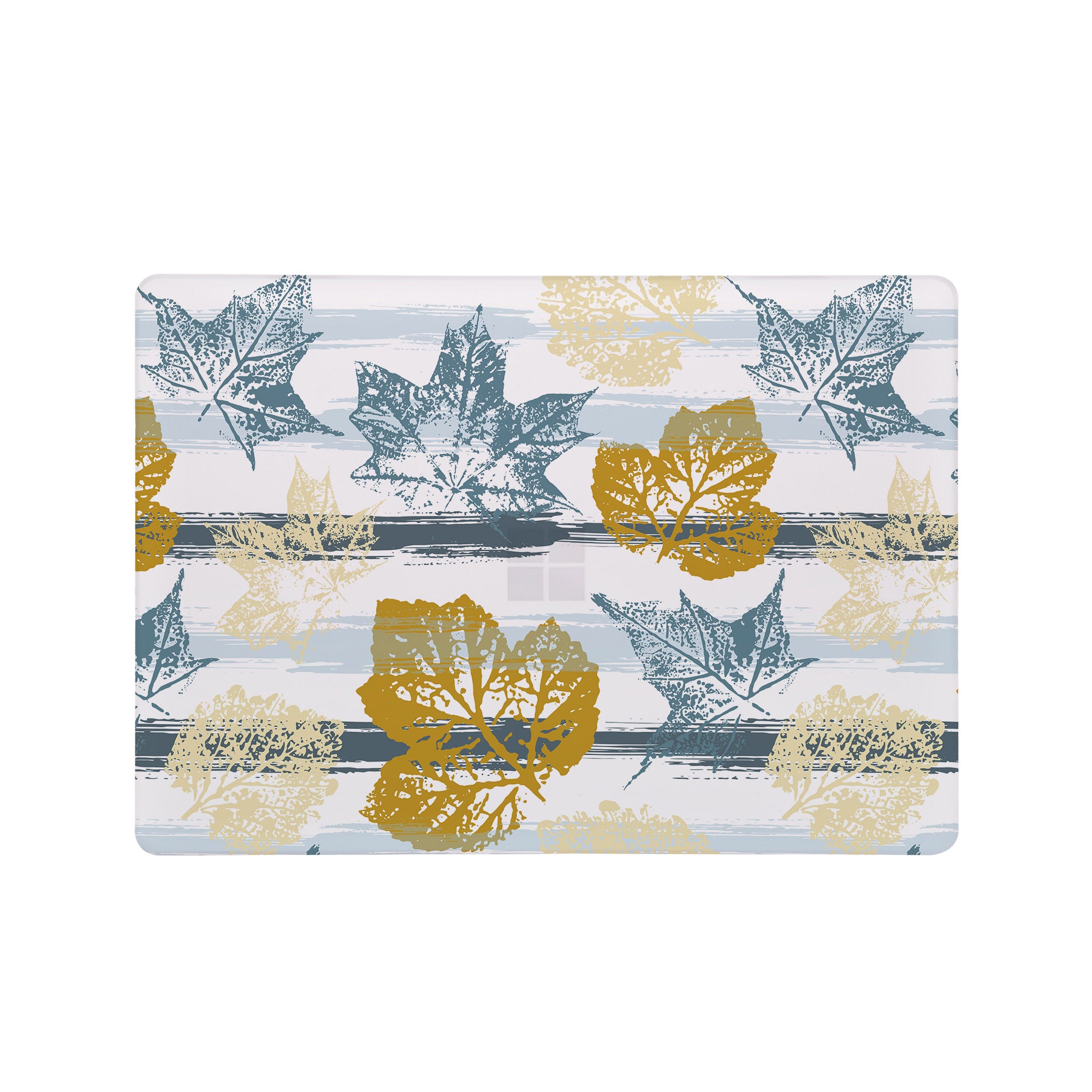 Premium Surface Laptop Case with Leaf Design - Slim Protective Cover for Microsoft Surface Laptop 1/2/3/4 - Perfect for Work, Travel & School