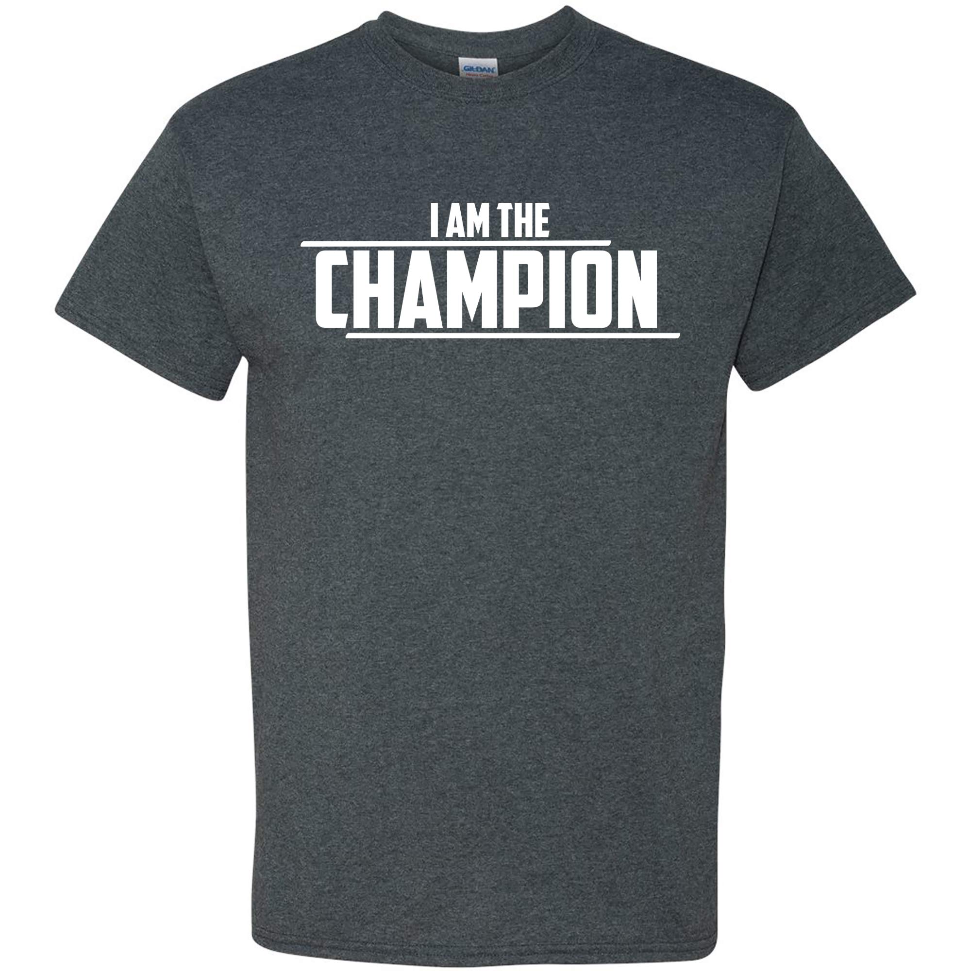 I Am The Champion - Esports Battle Royale Gamer T-Shirt for Competitive Gaming & Tournaments | Comfortable Cotton Tee for Gamers & Streamers