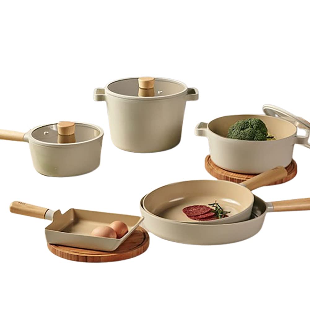 FIka 6-Piece IH Induction Cookware Set - Premium Stainless Steel Pots & Pans for Fast, Even Heating | Perfect for Home Cooking, Boiling, Frying & Simmering